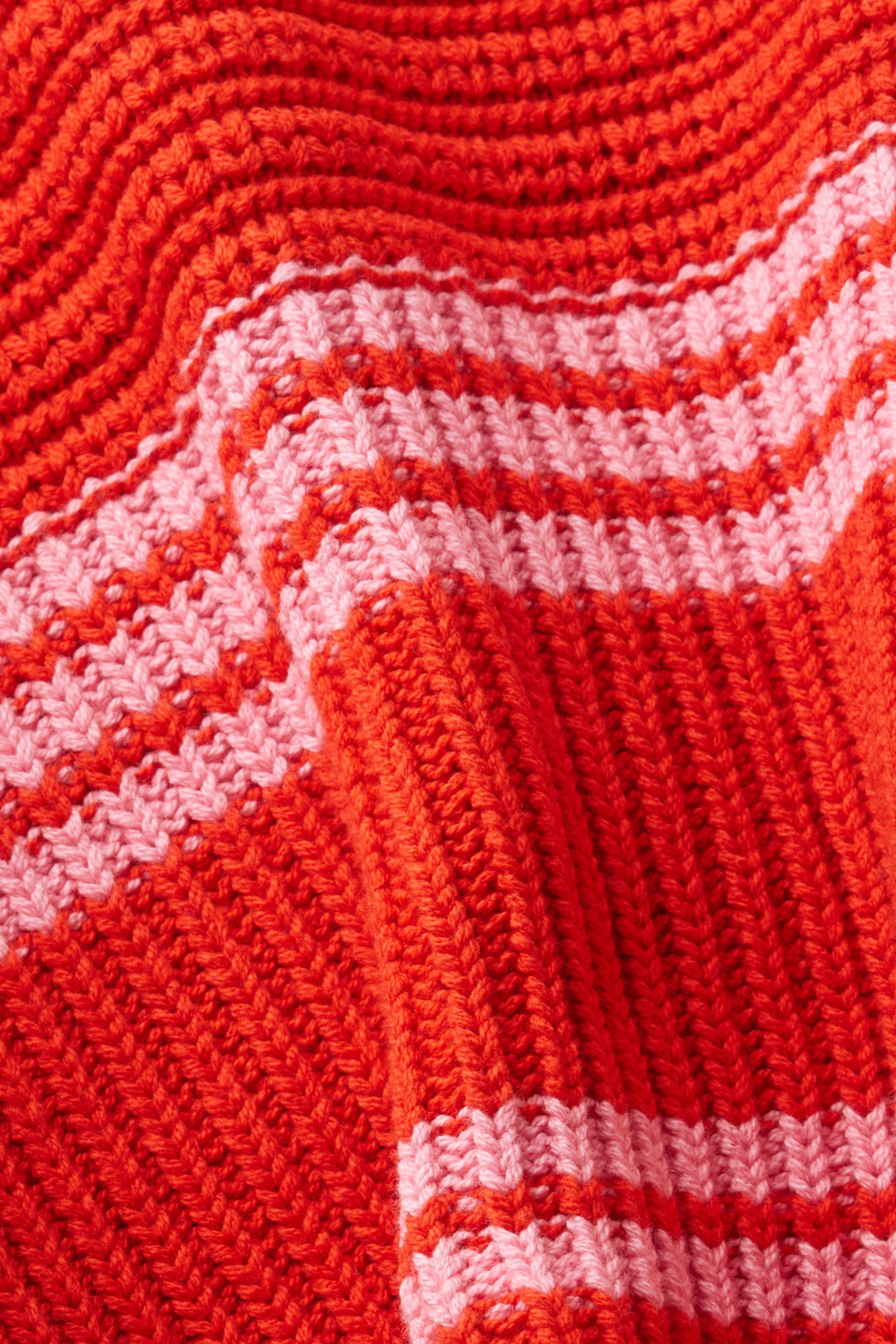 Pullover aus Grobstrick