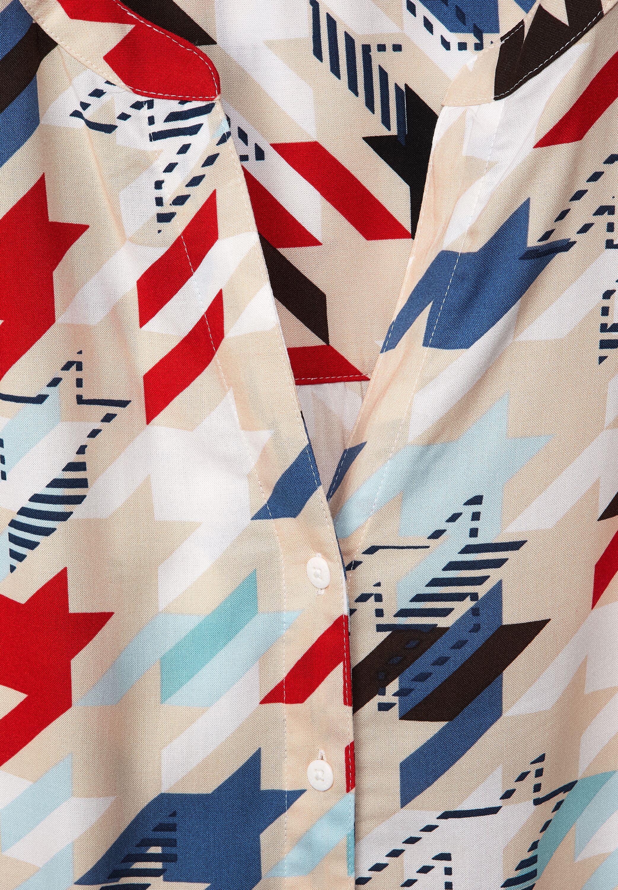 Bluse mit Multicolorprint
