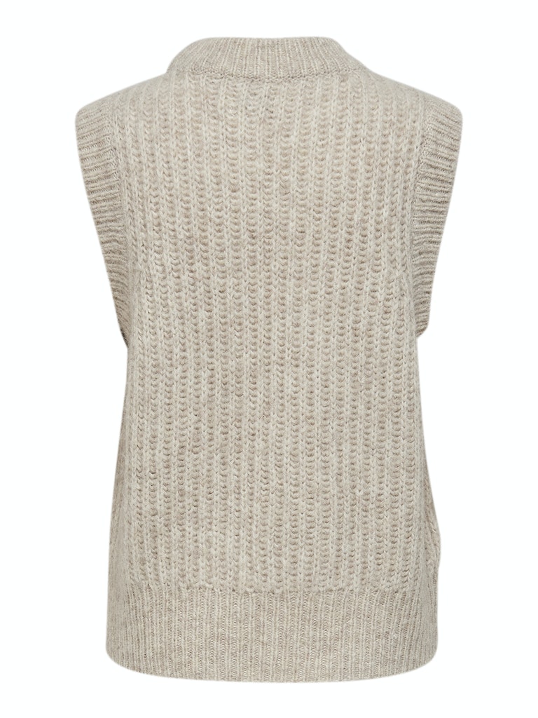 ONLSCALA S/L O-NECK VEST KNT