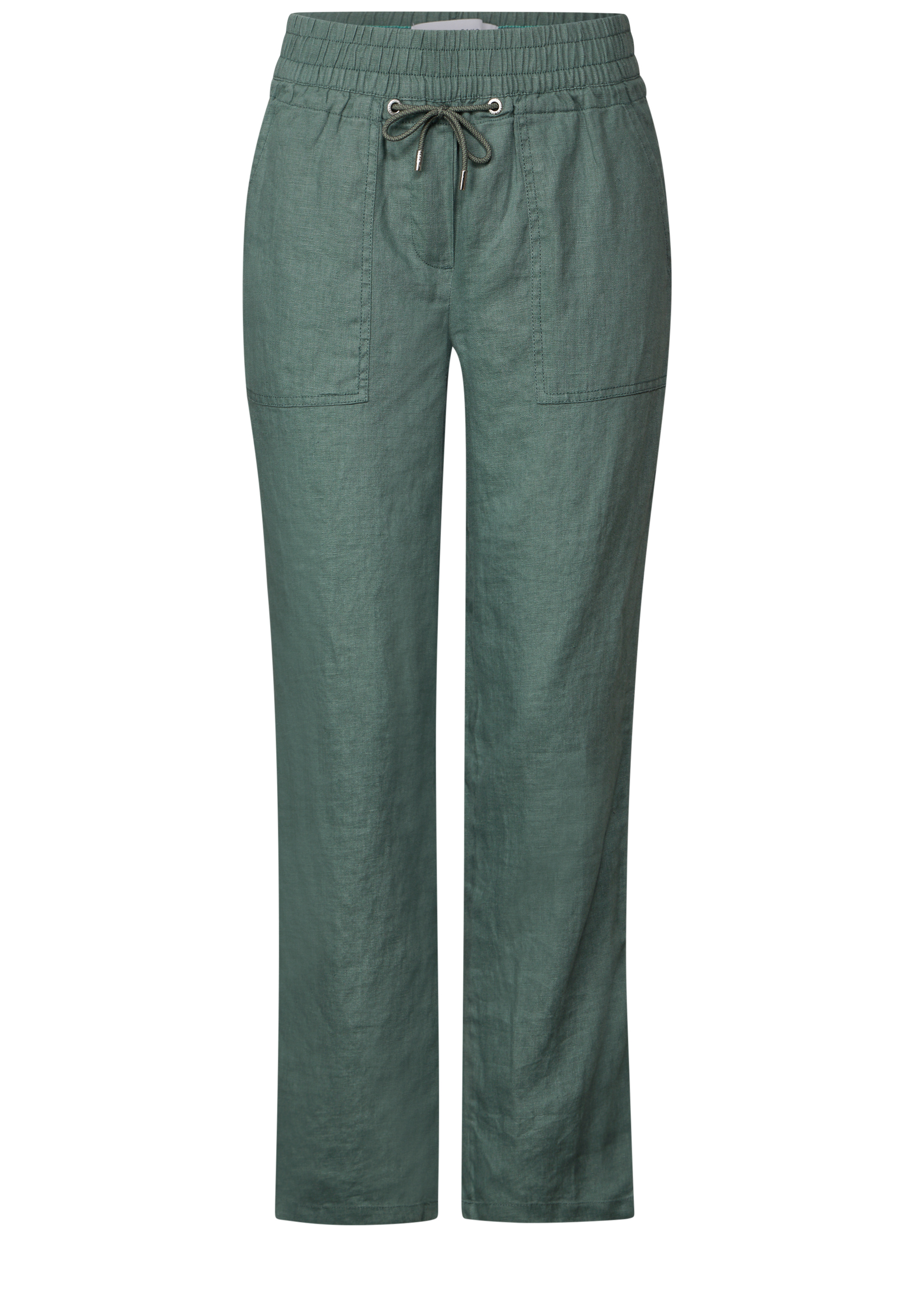 Leinenhose im Casual Fit