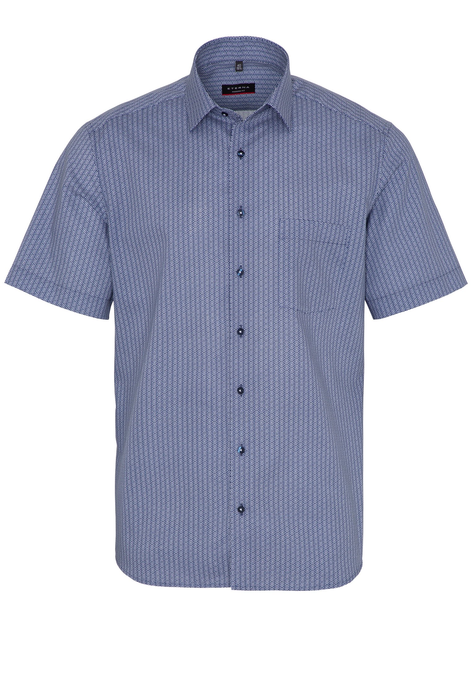 ETERNA KURZARM HEMD MODERN FIT PINPOINT