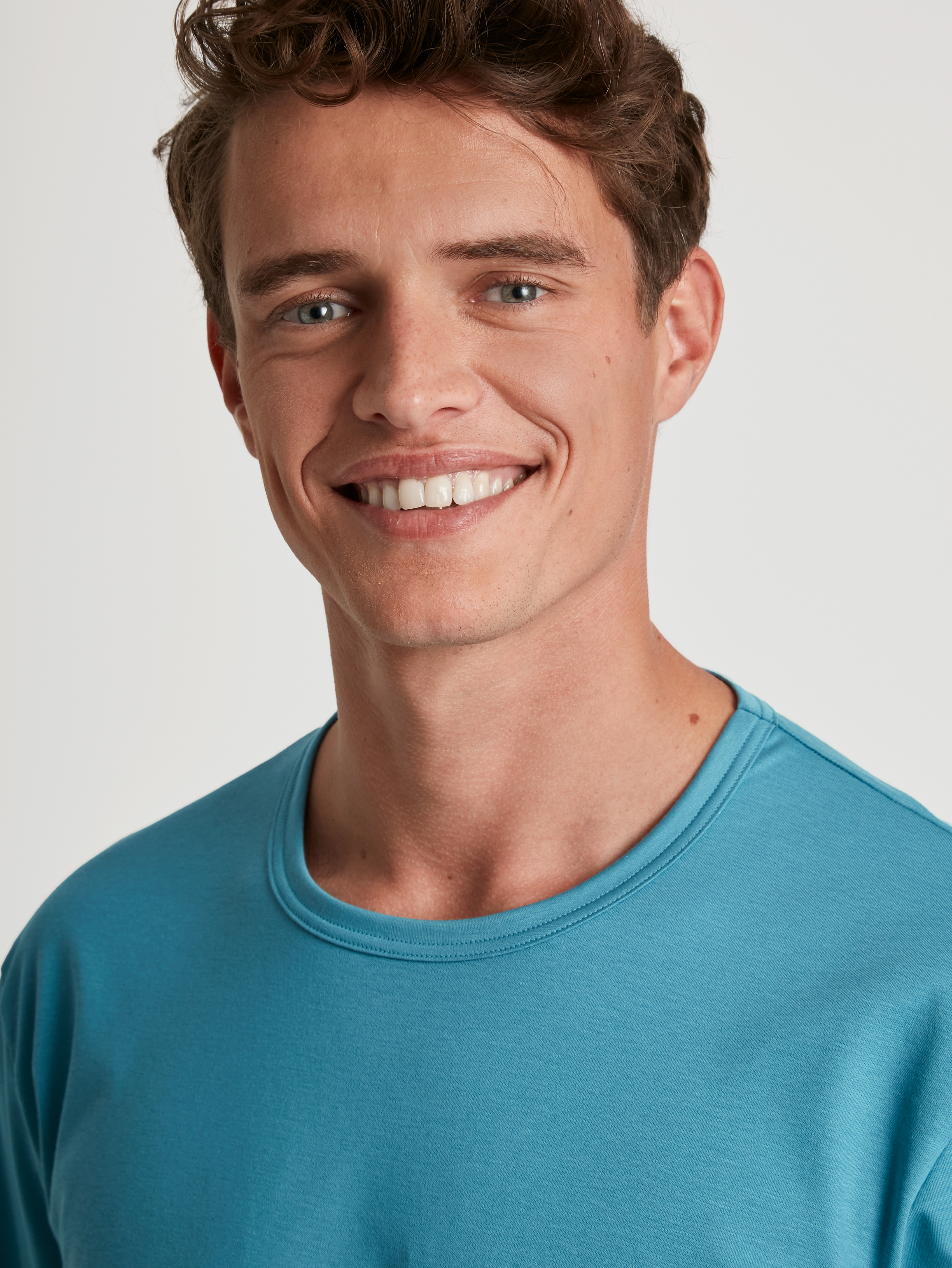 HERREN Pyjama mit Bündchen