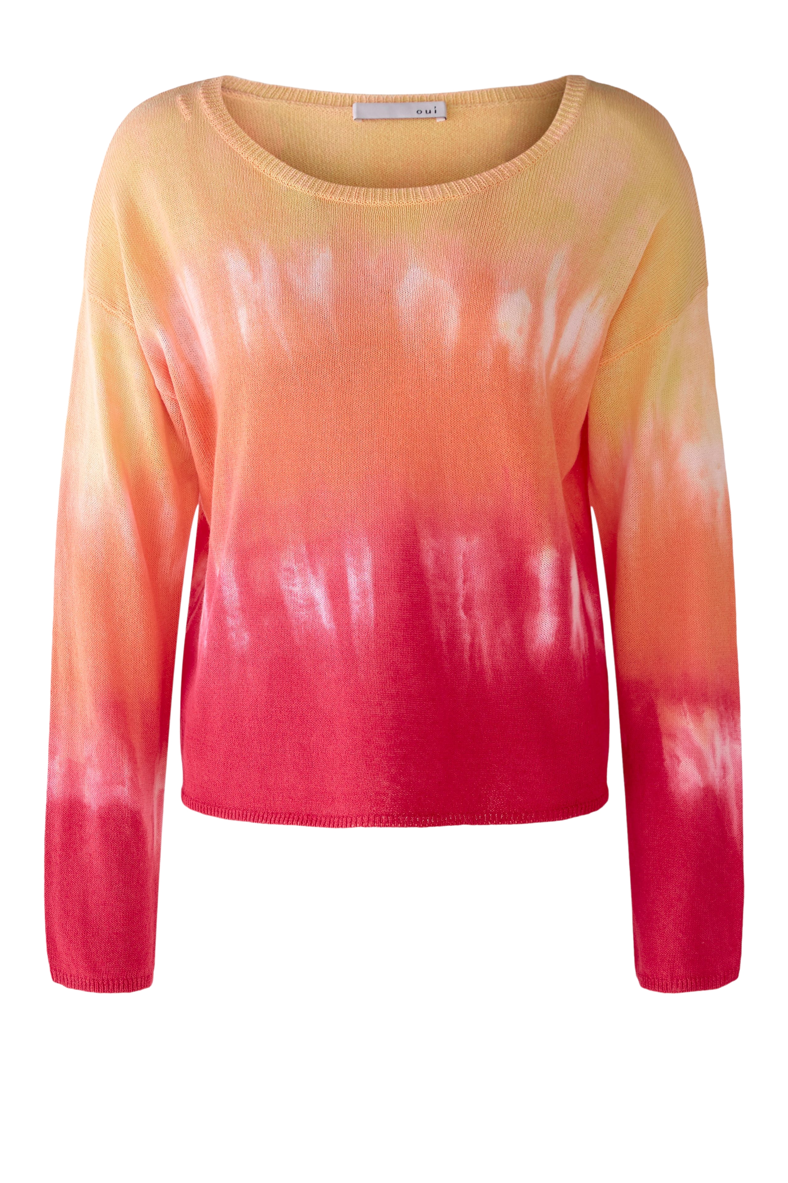Pullover mit Batikmuster