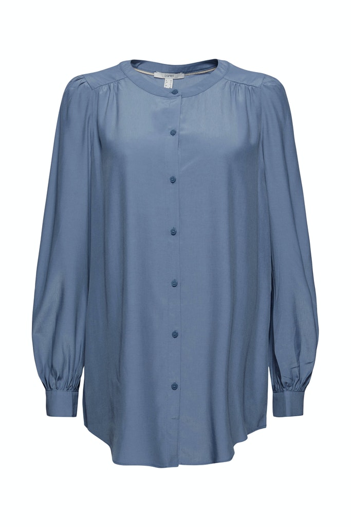 Long-Bluse mit LENZING™ ECOVERO™