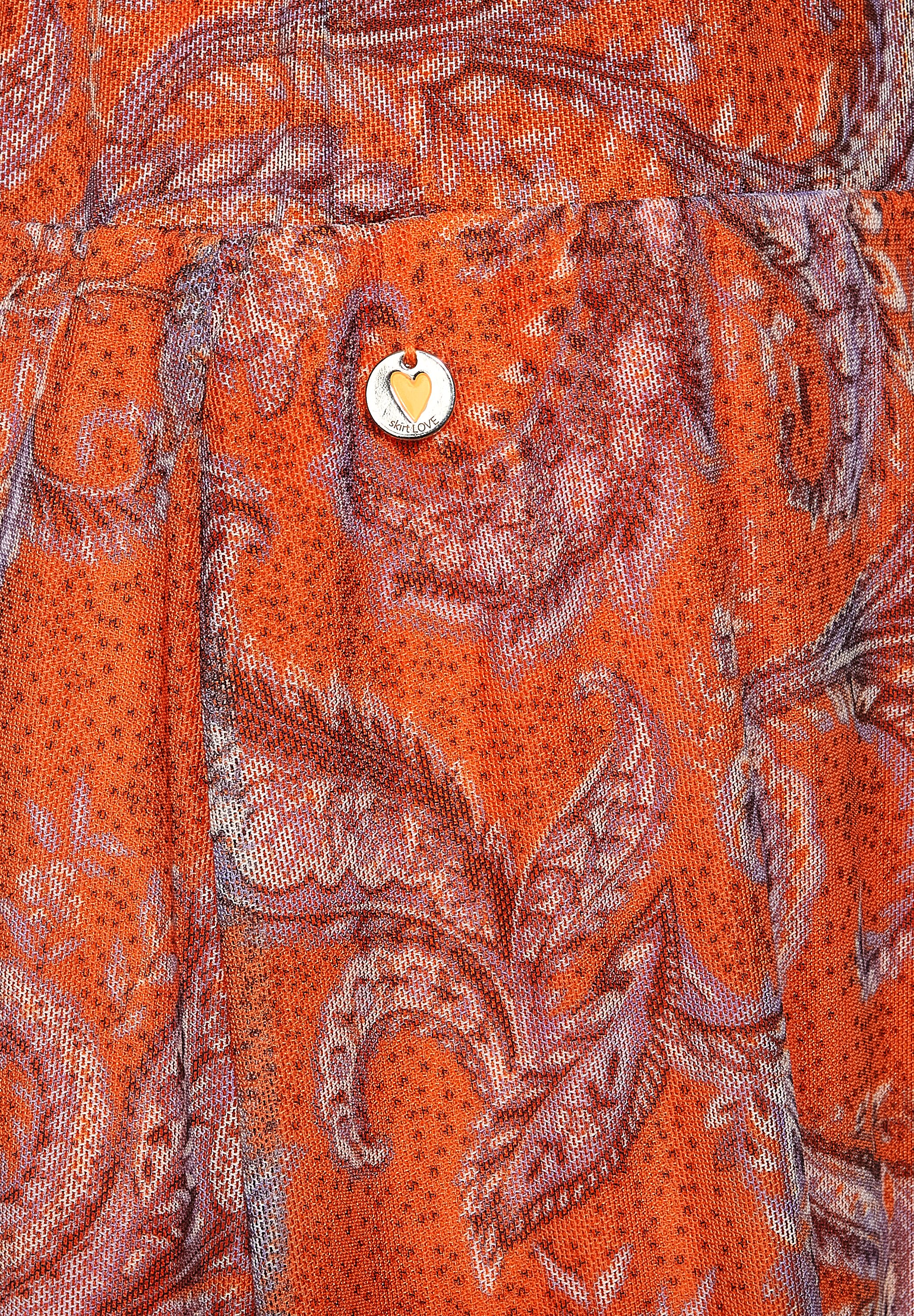 Mesh-Rock mit Paisley