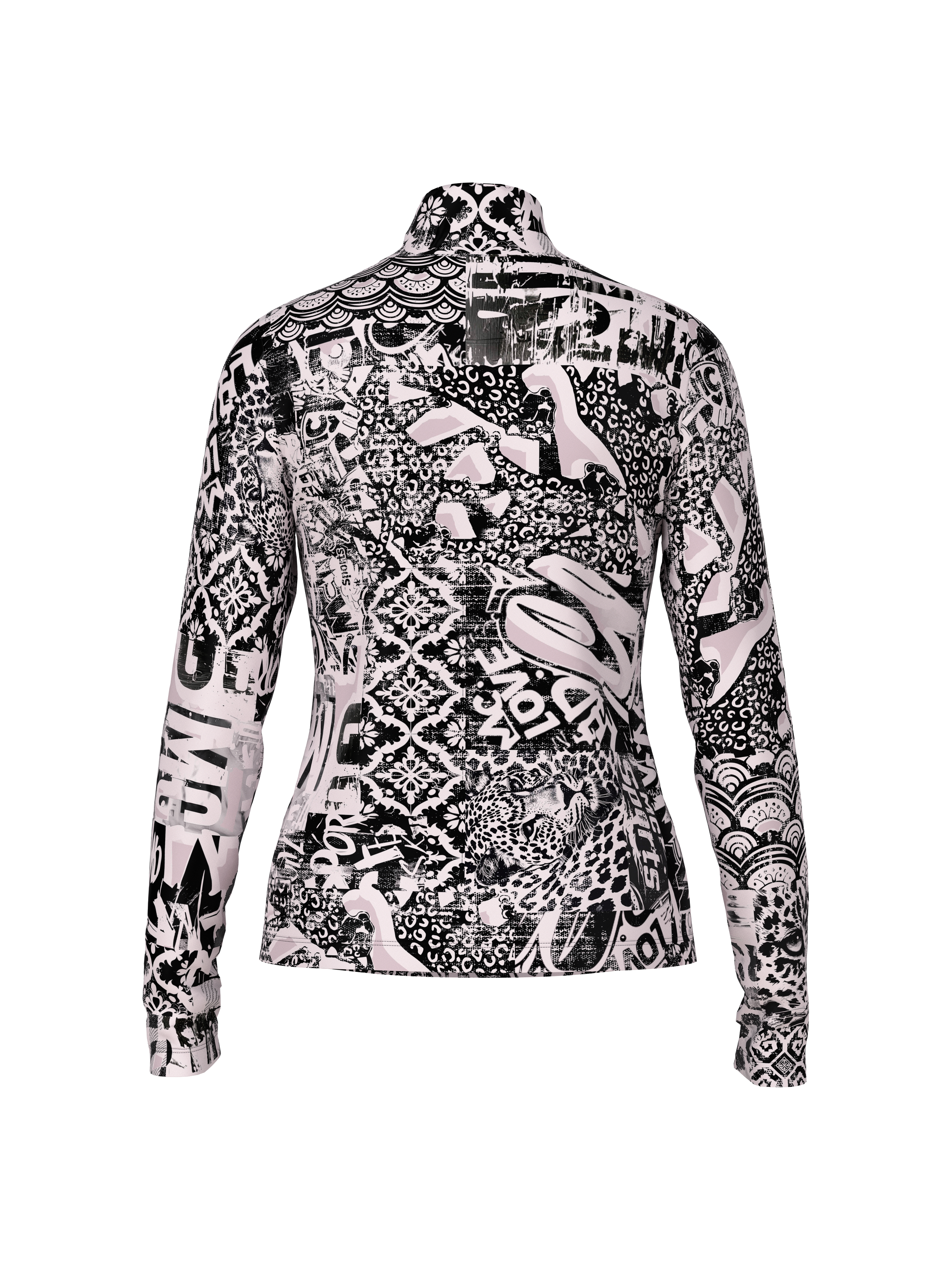 Langarmshirt mit Turtleneck