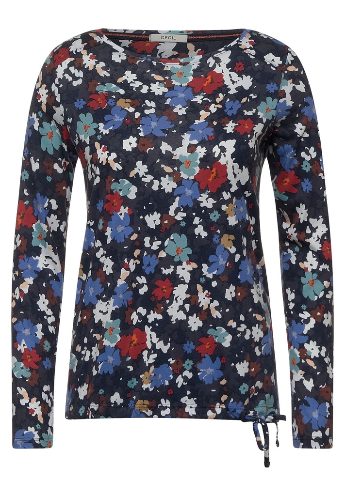 Shirt mit Blumen Print