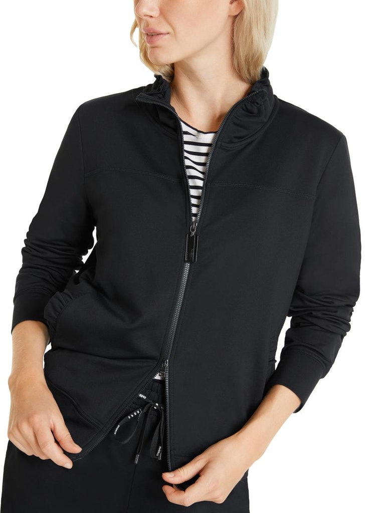 Jacke mit Rüschenverzierung