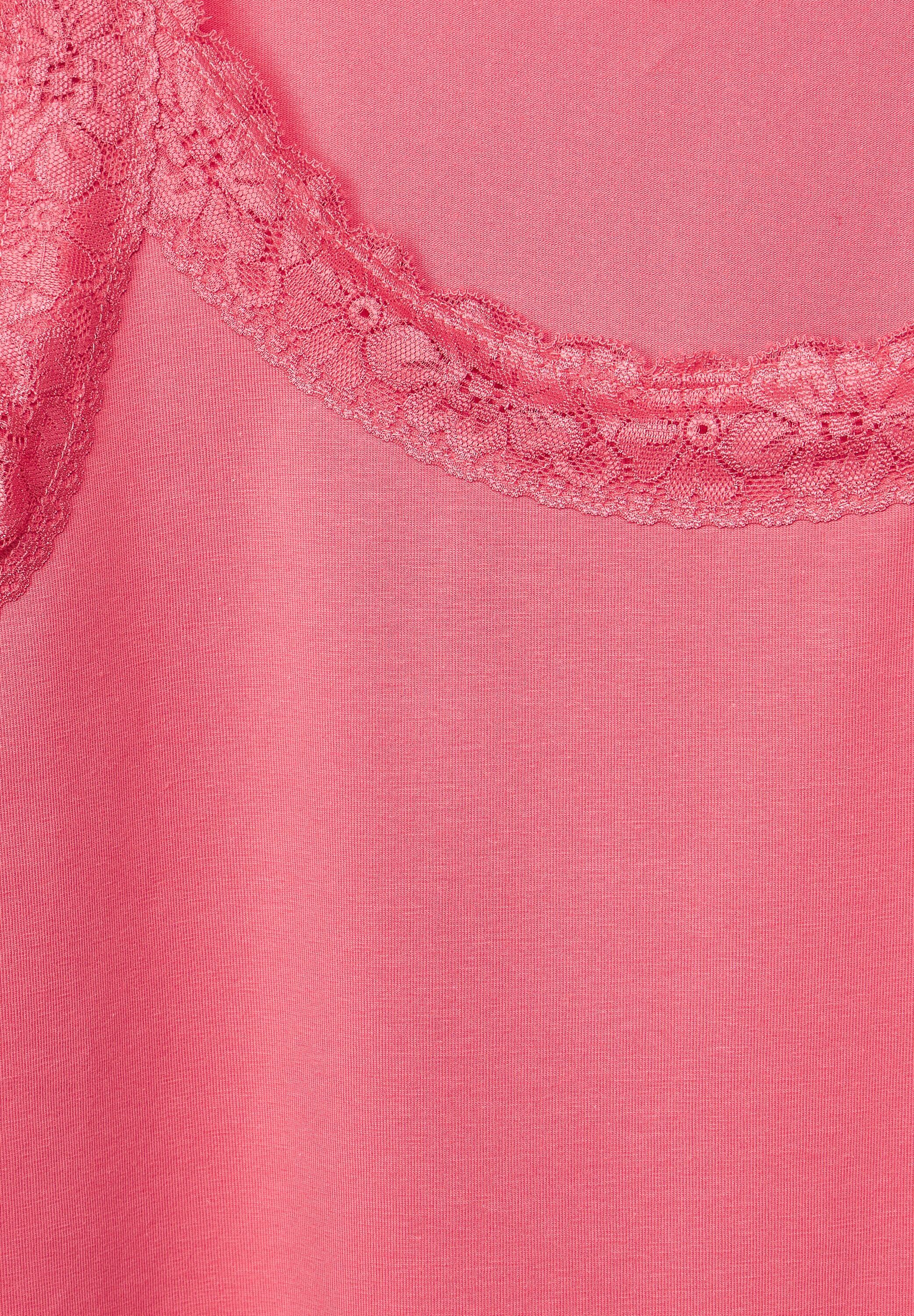 Basic Top mit Spitze