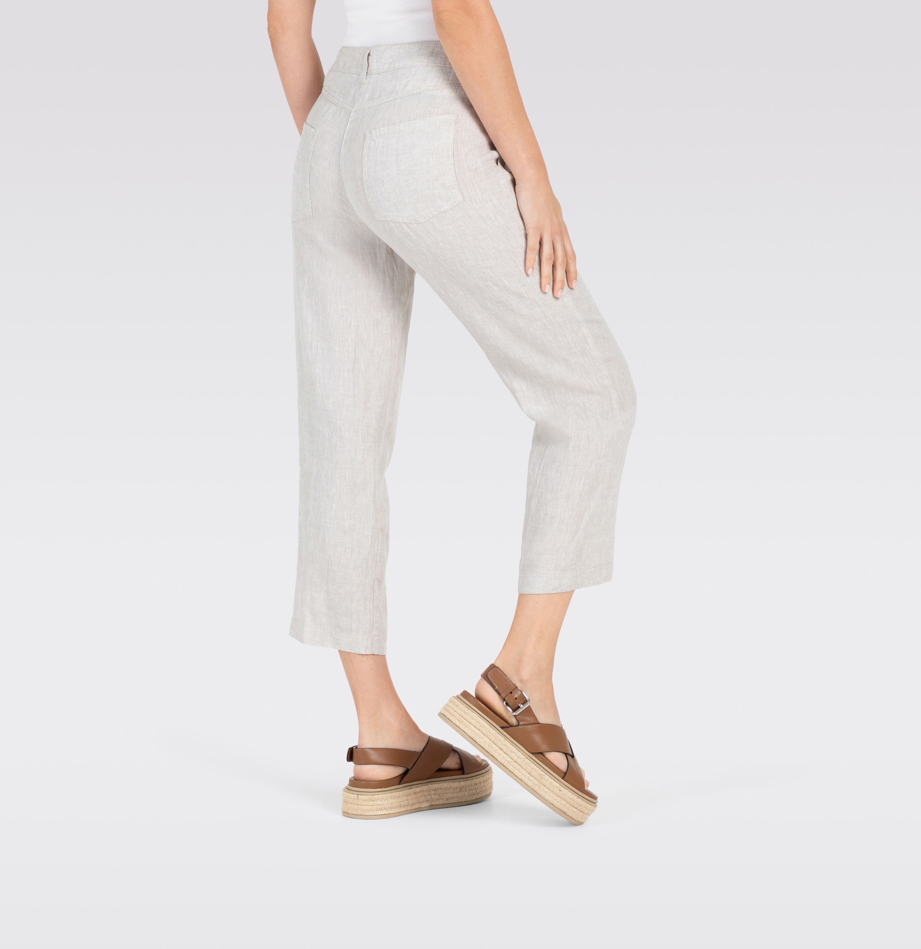 MAC JEANS - NORA, Pure linen