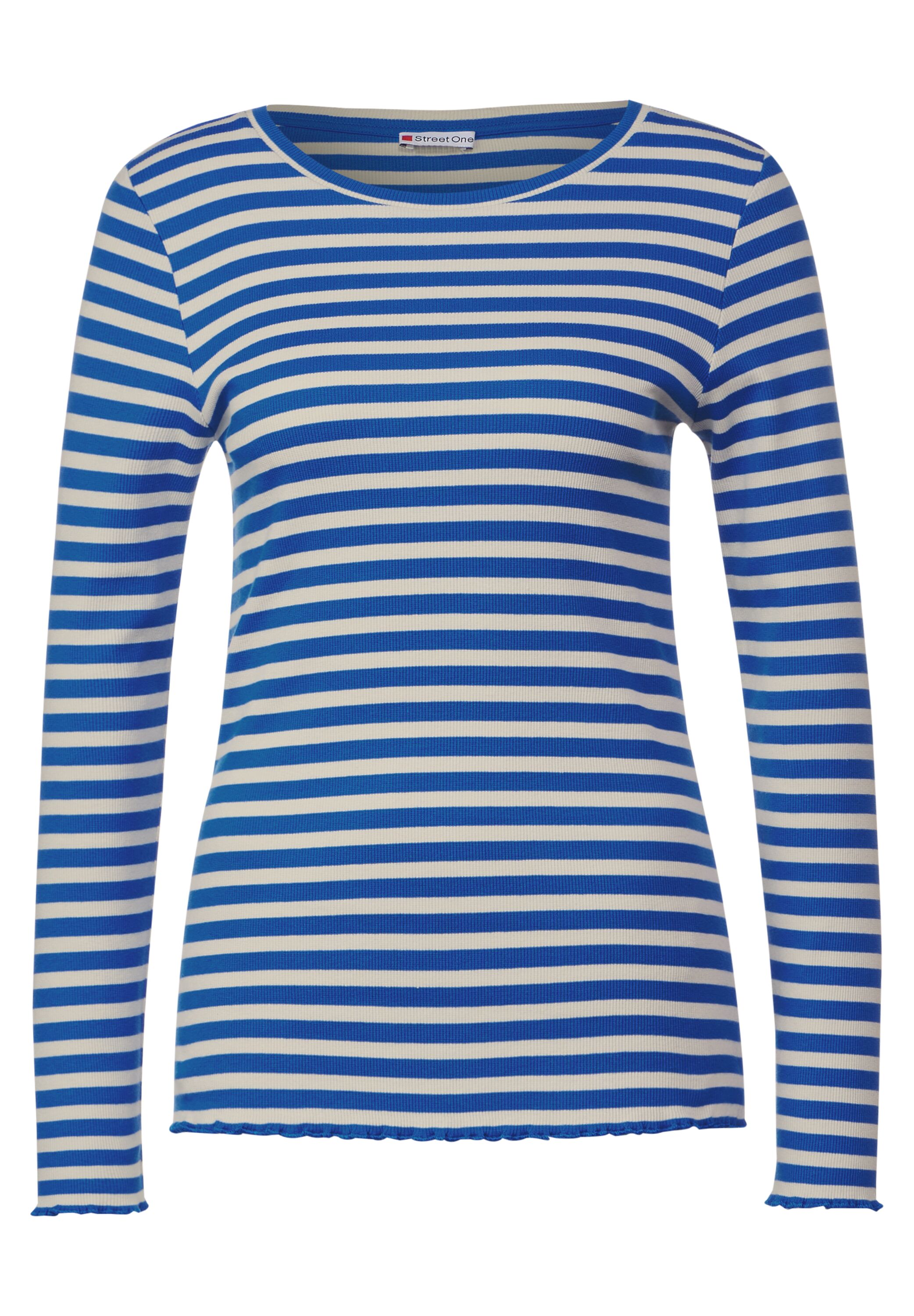 Gestreiftes Rippshirt