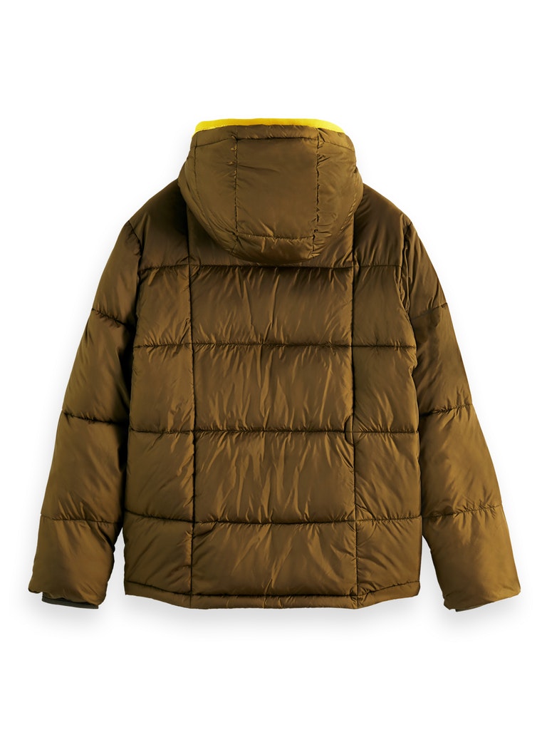 Hooded puffer jacket