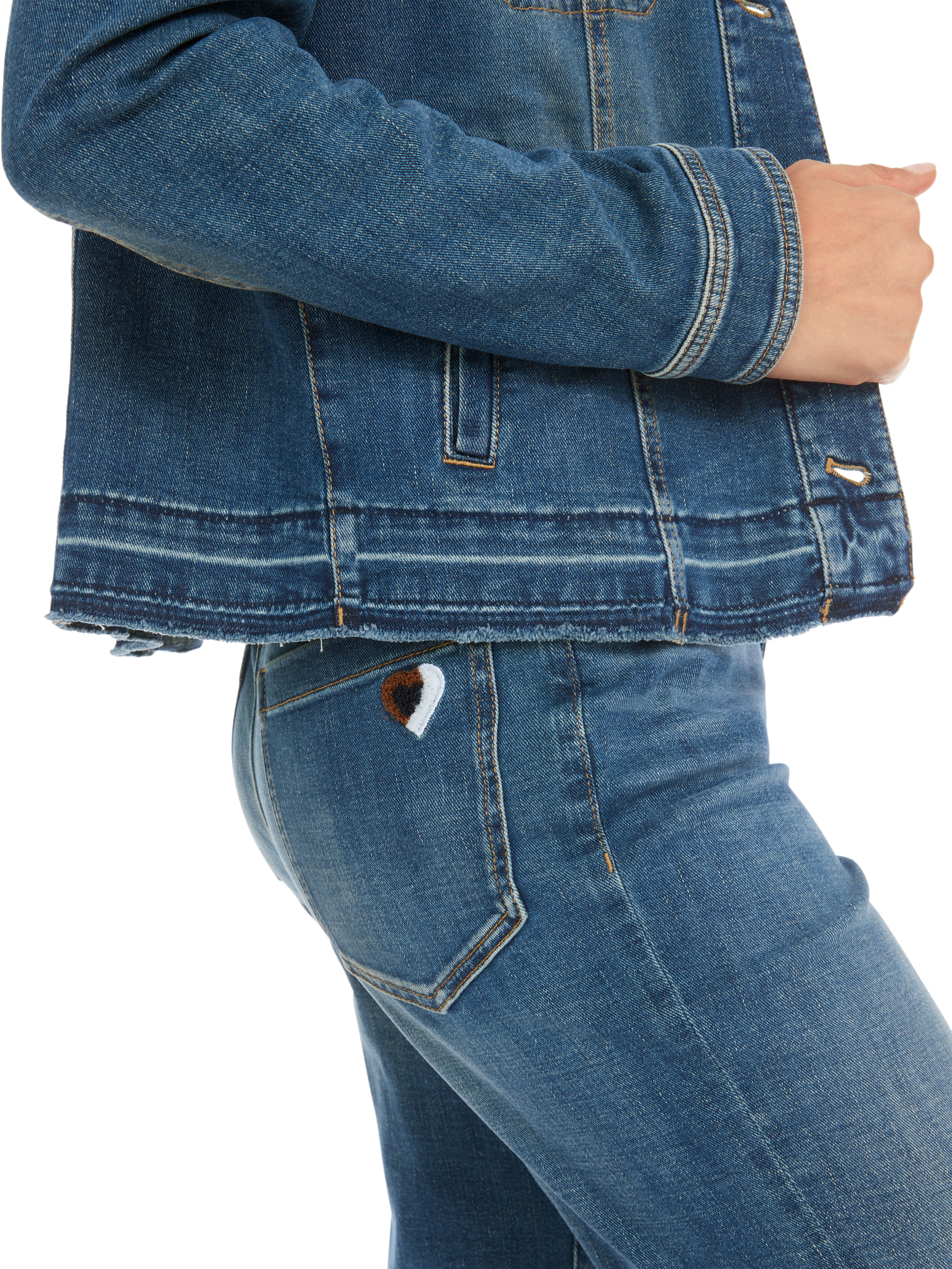 Jeansjacke "Rethink Together"