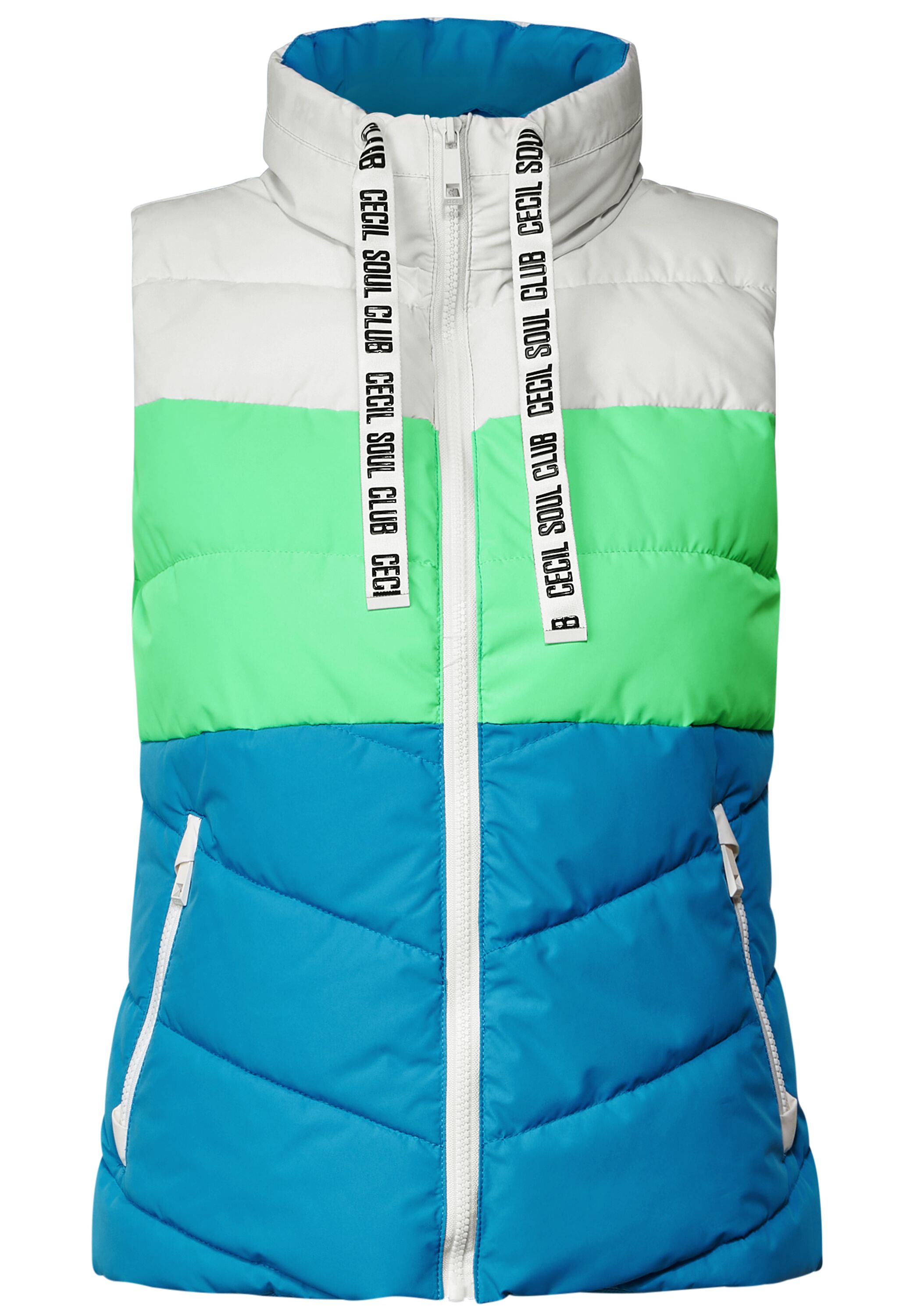 Colorblock Weste