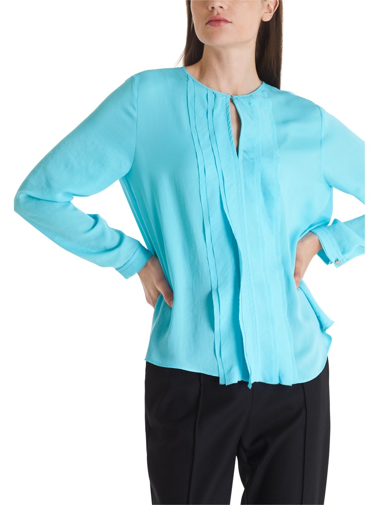 Bluse mit Volantdetails