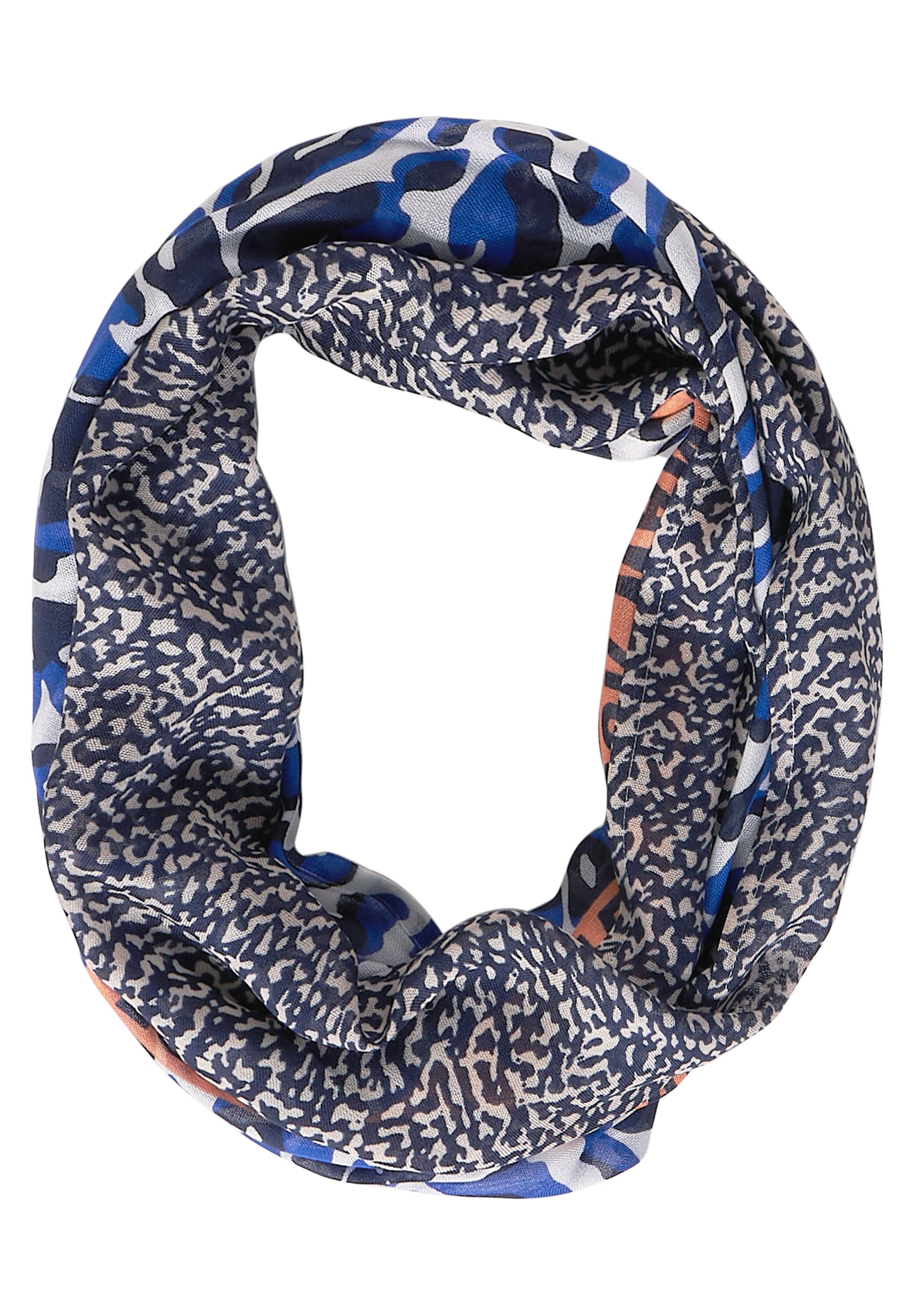 Loopschal mit Leo Print