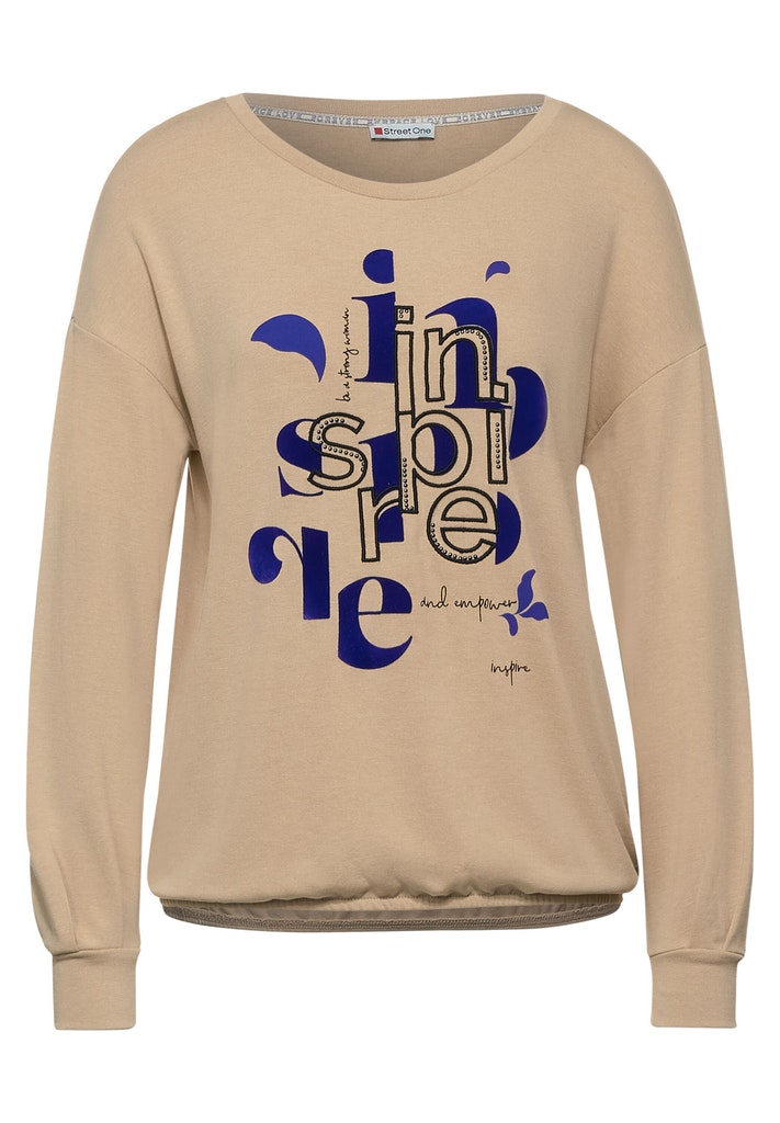 Langarmshirt mit Partprint