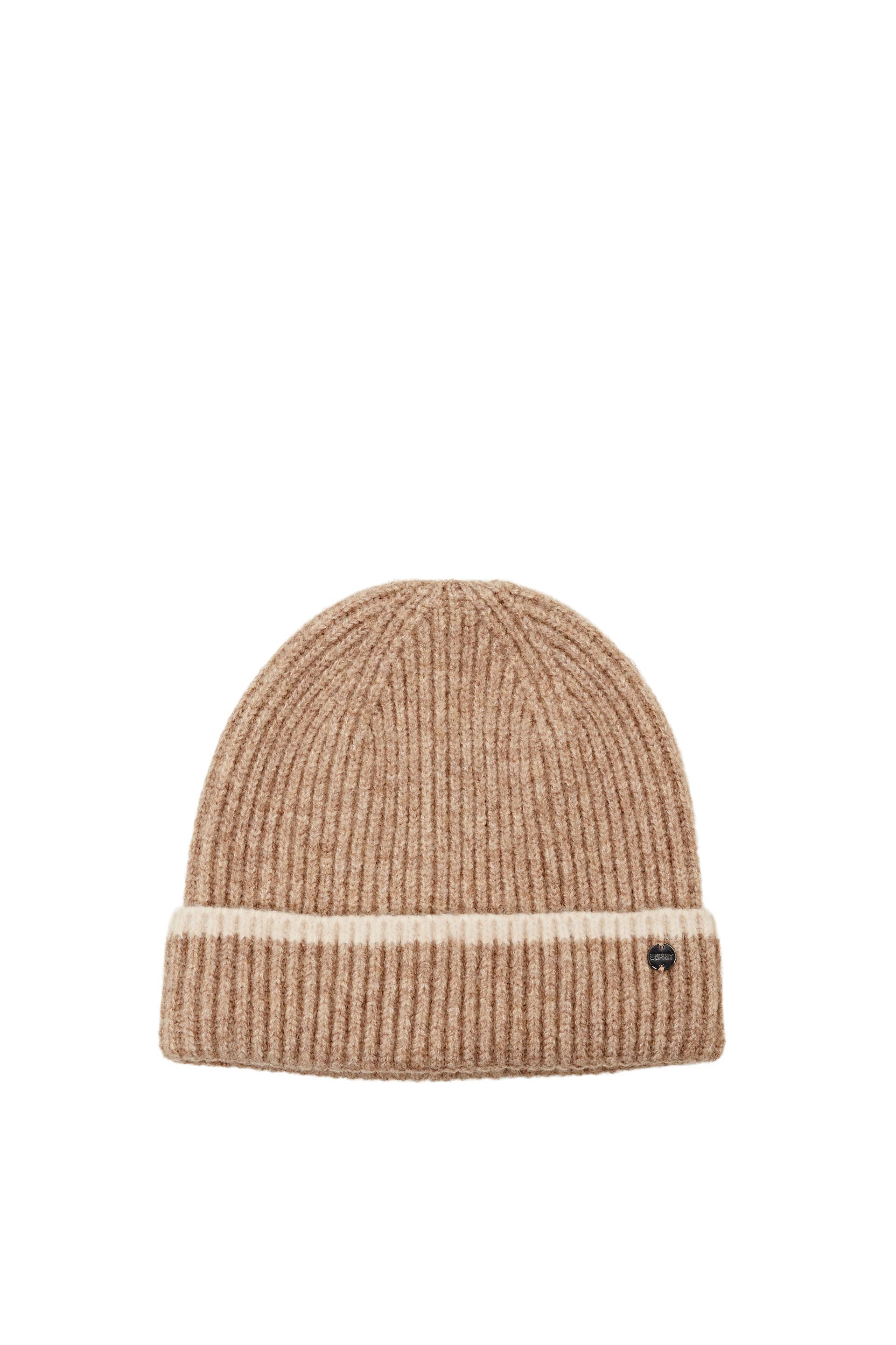 Beanie aus Rippstrick