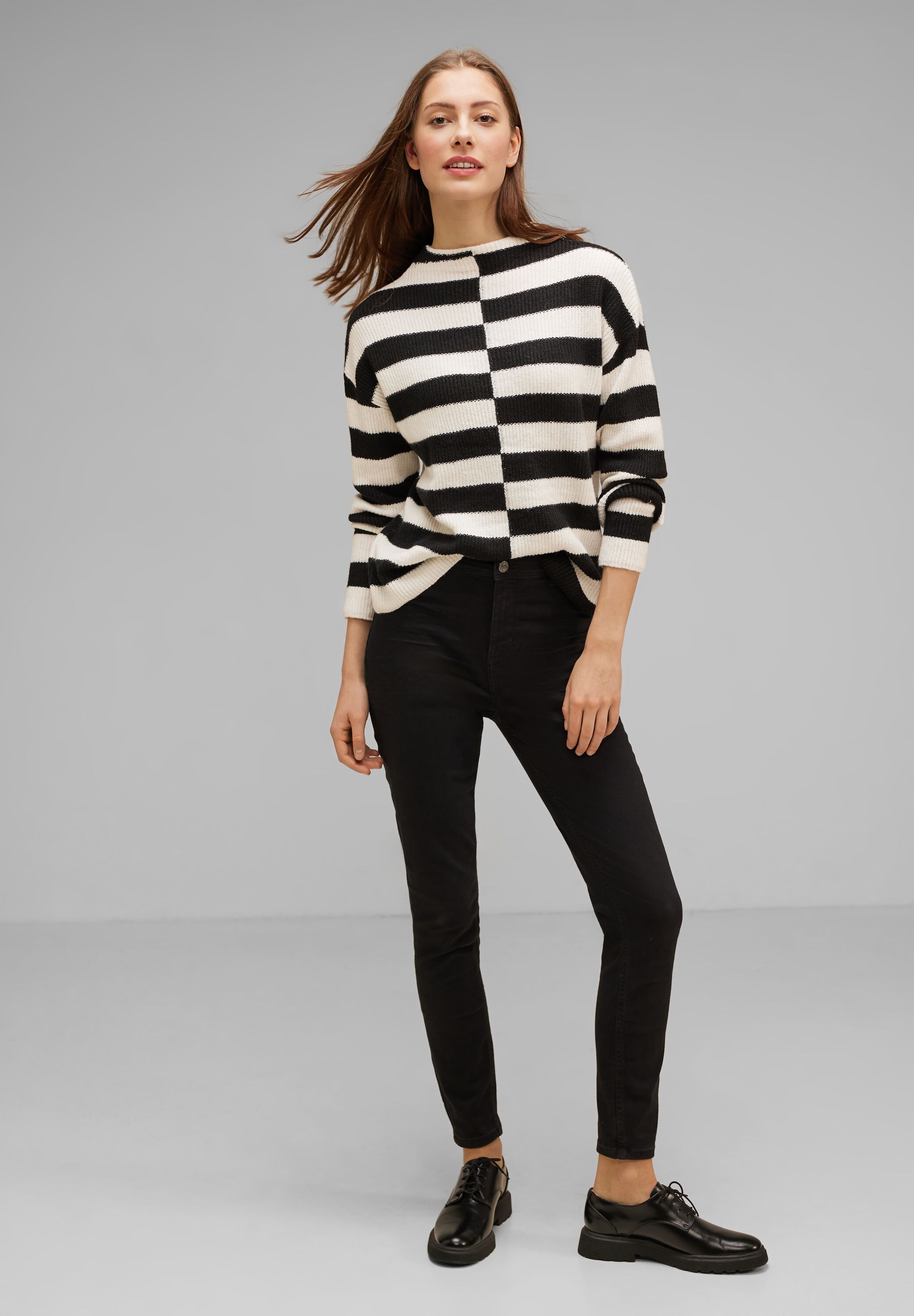 Schwarze Skinny Fit Jeggings