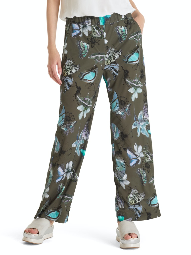 Jerseyhose mit Butterfly-Print