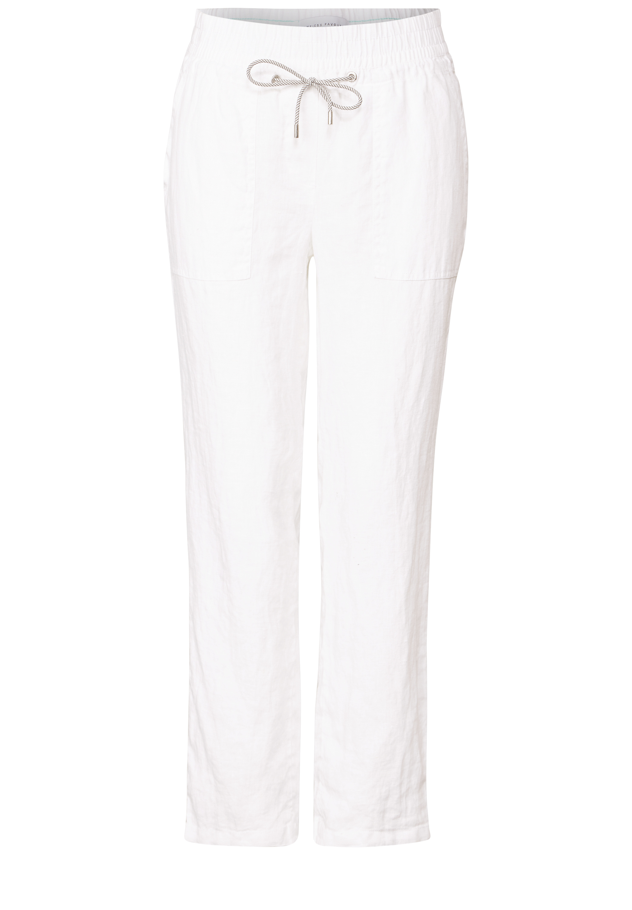 Leinenhose im Casual Fit