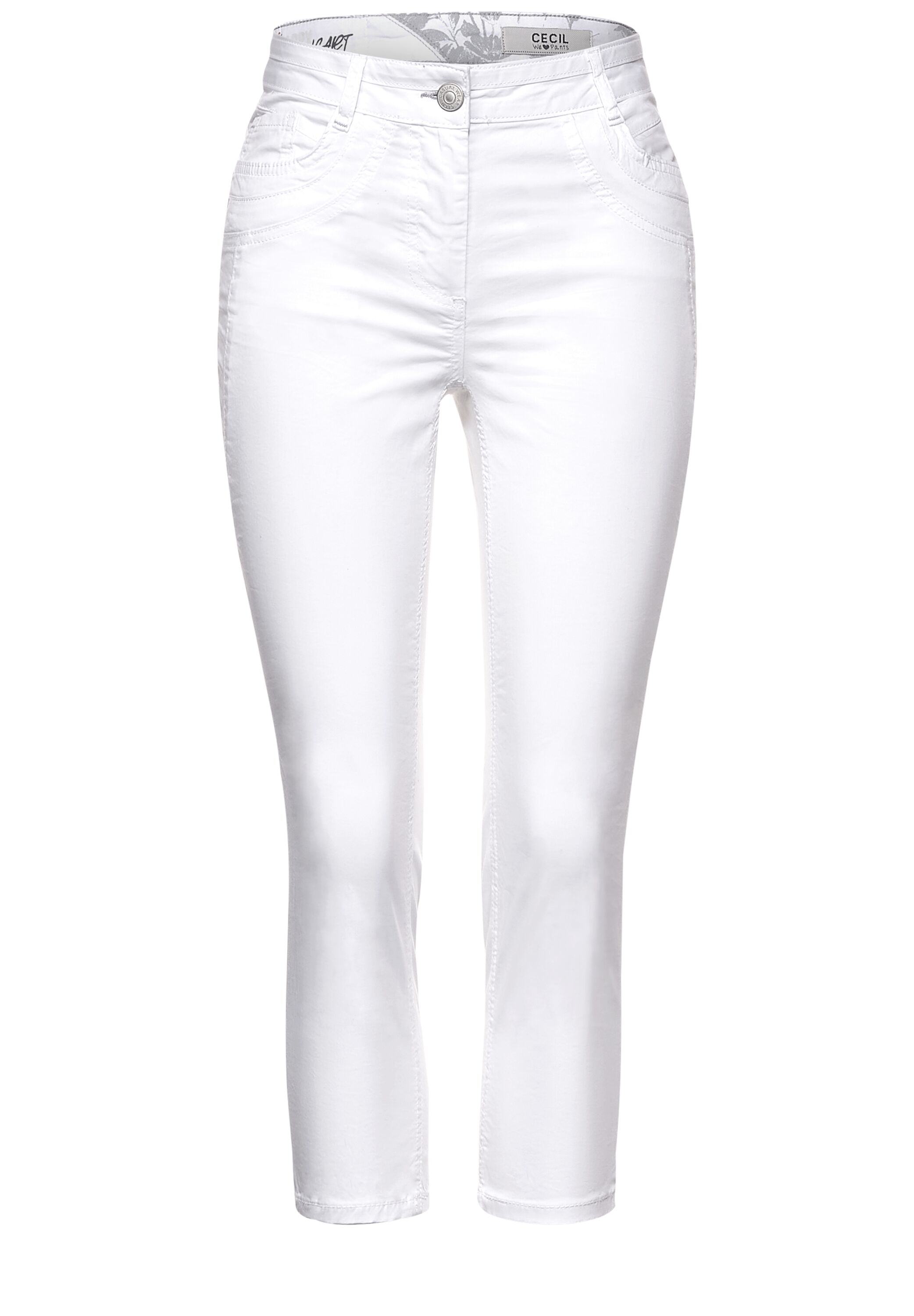 Slim Fit Hose in High Waist