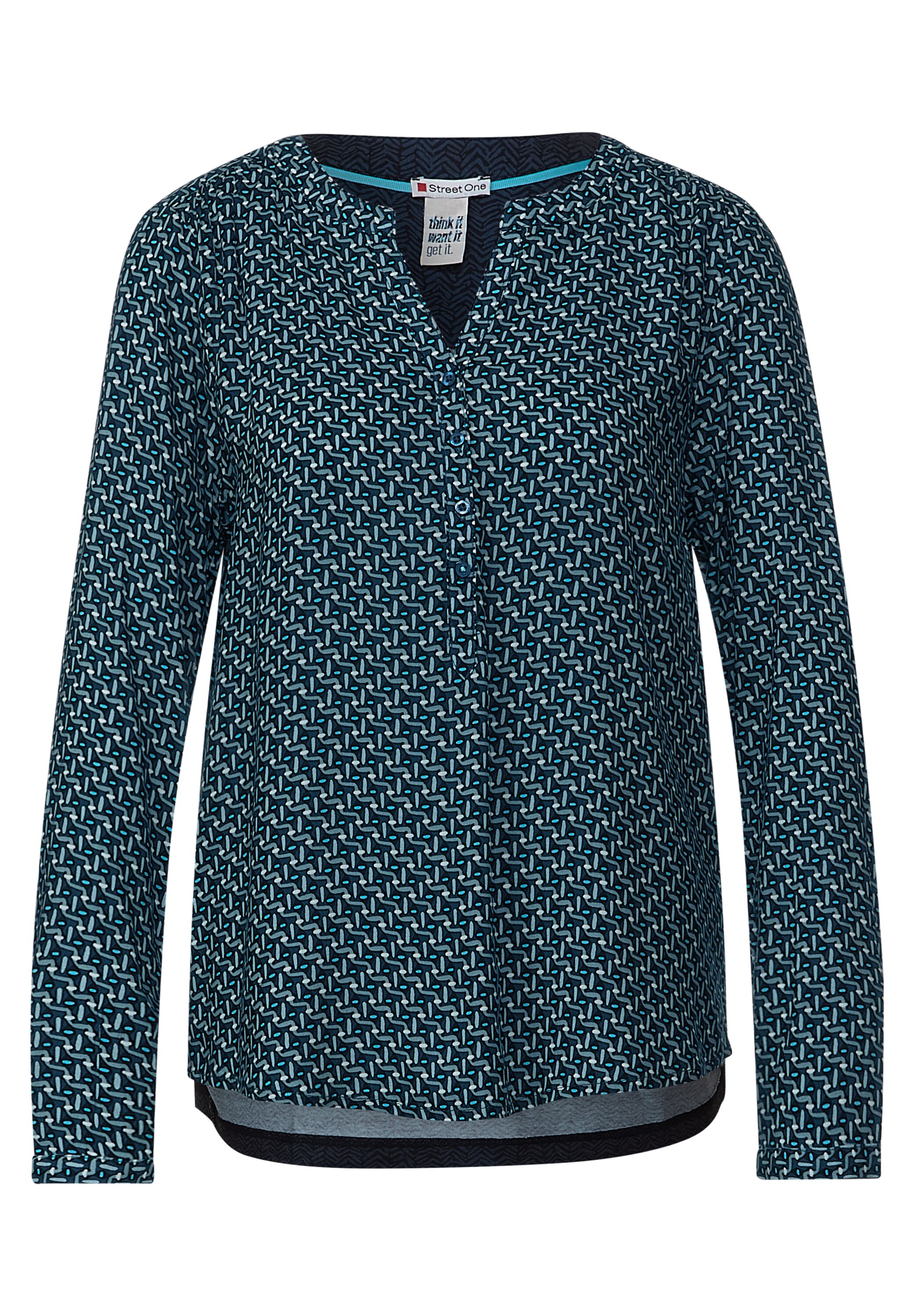 Bluse mit Print
