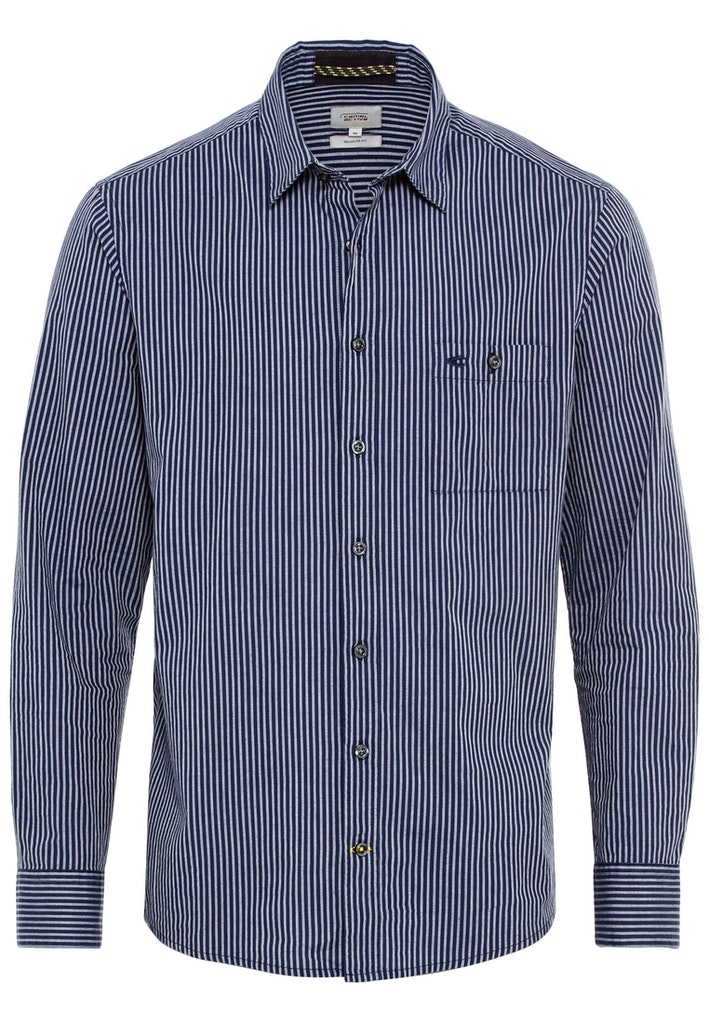 Langarm Hemd mit modernem Streifen