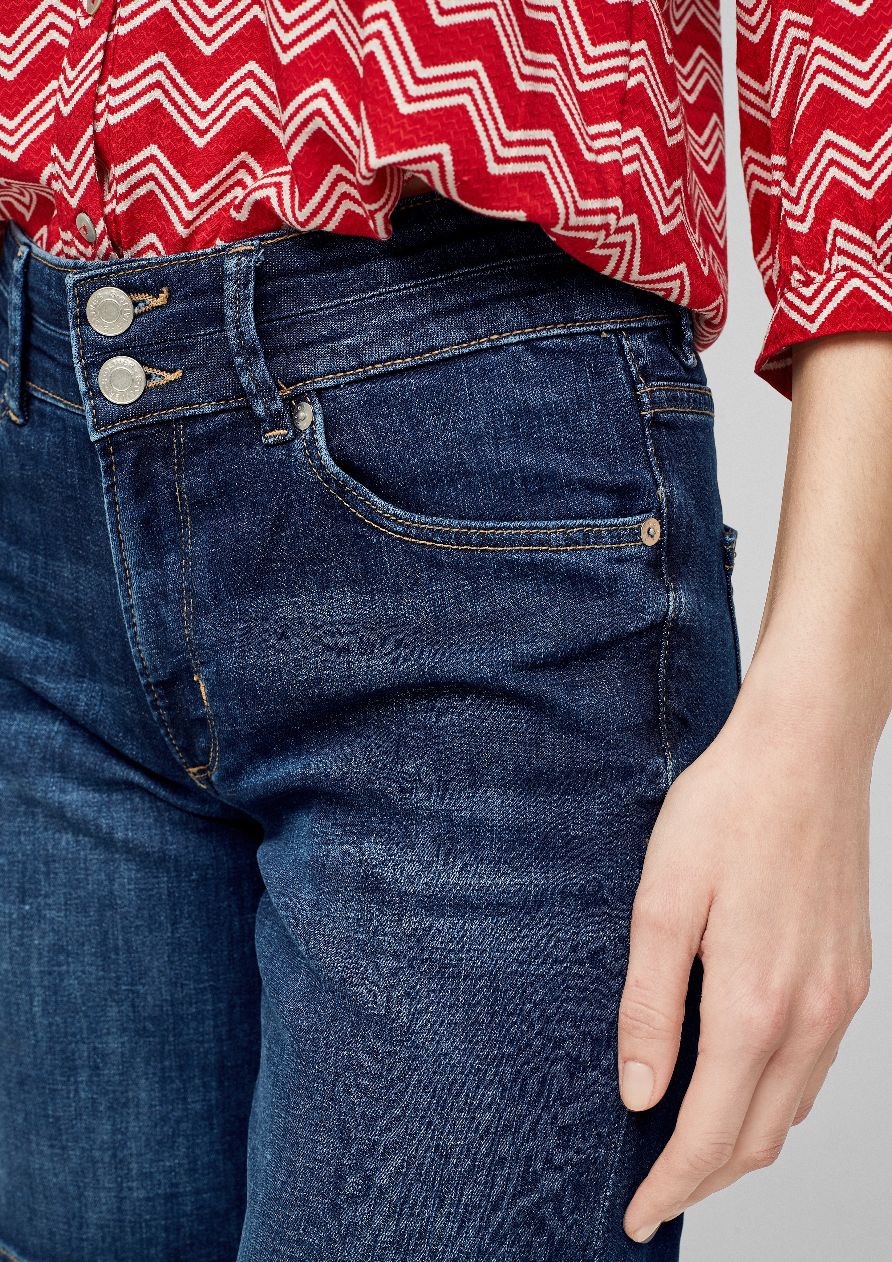 Denim-Bermuda
