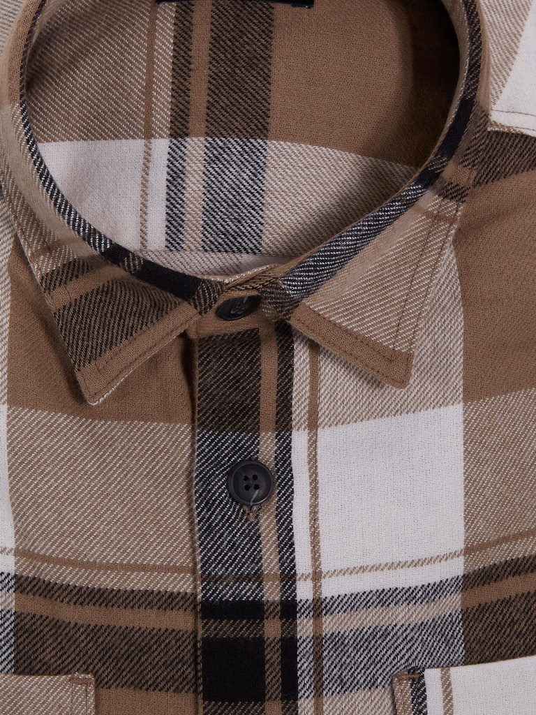 JPRBLALOGAN FLANNEL OVERSHIRT L/S SN