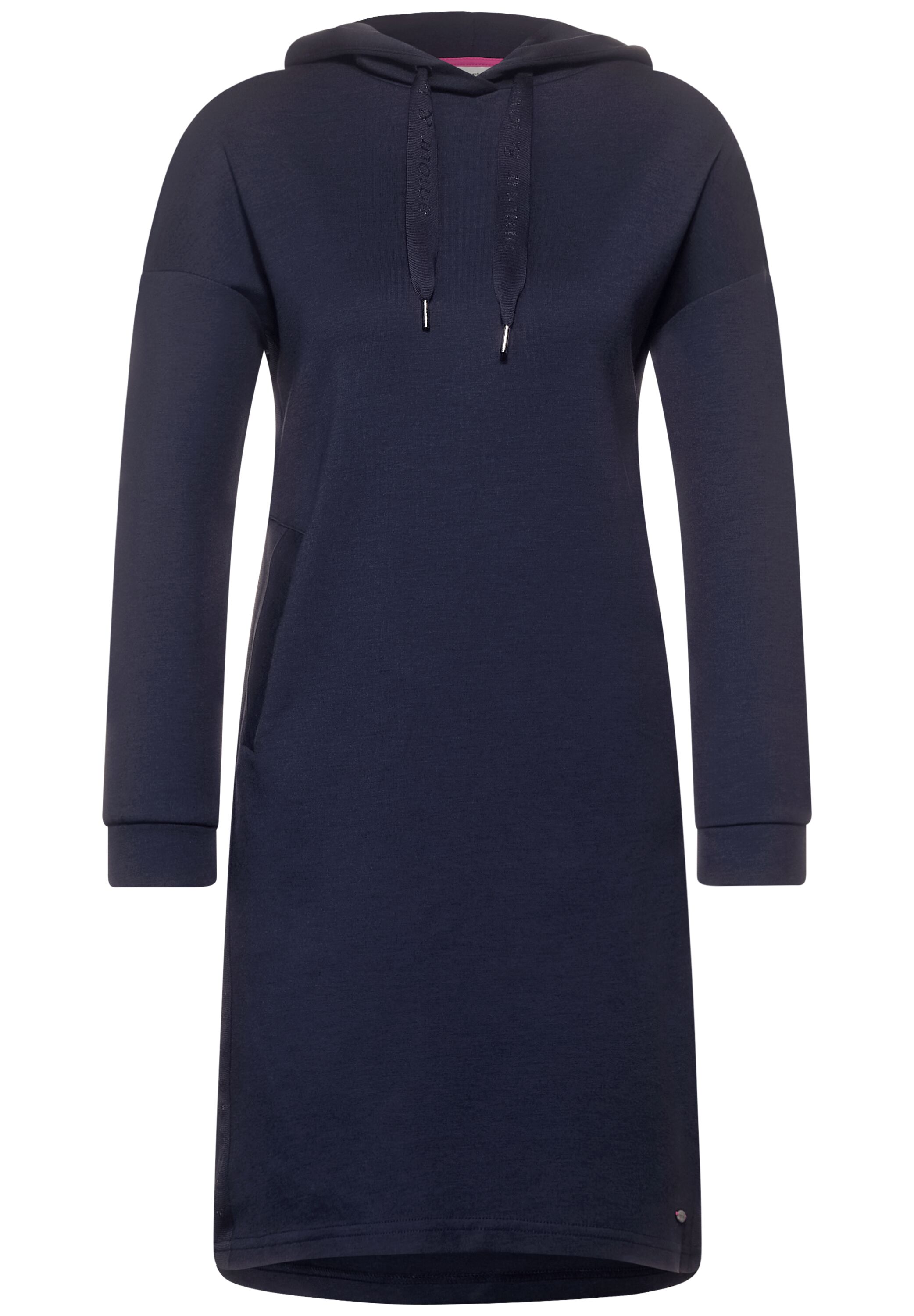 Sweatshirtkleid in Unifarbe