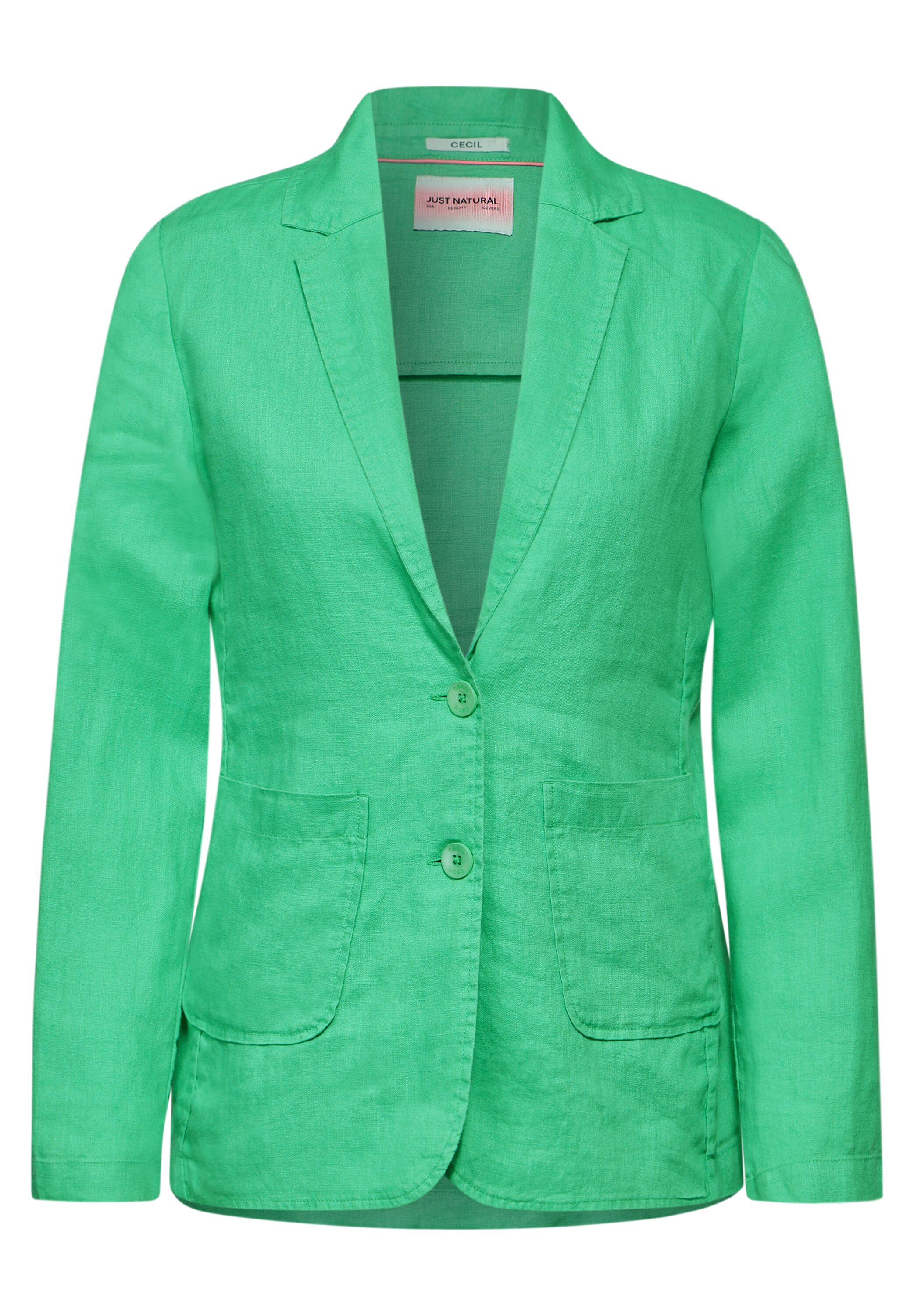 Leinen-Blazer