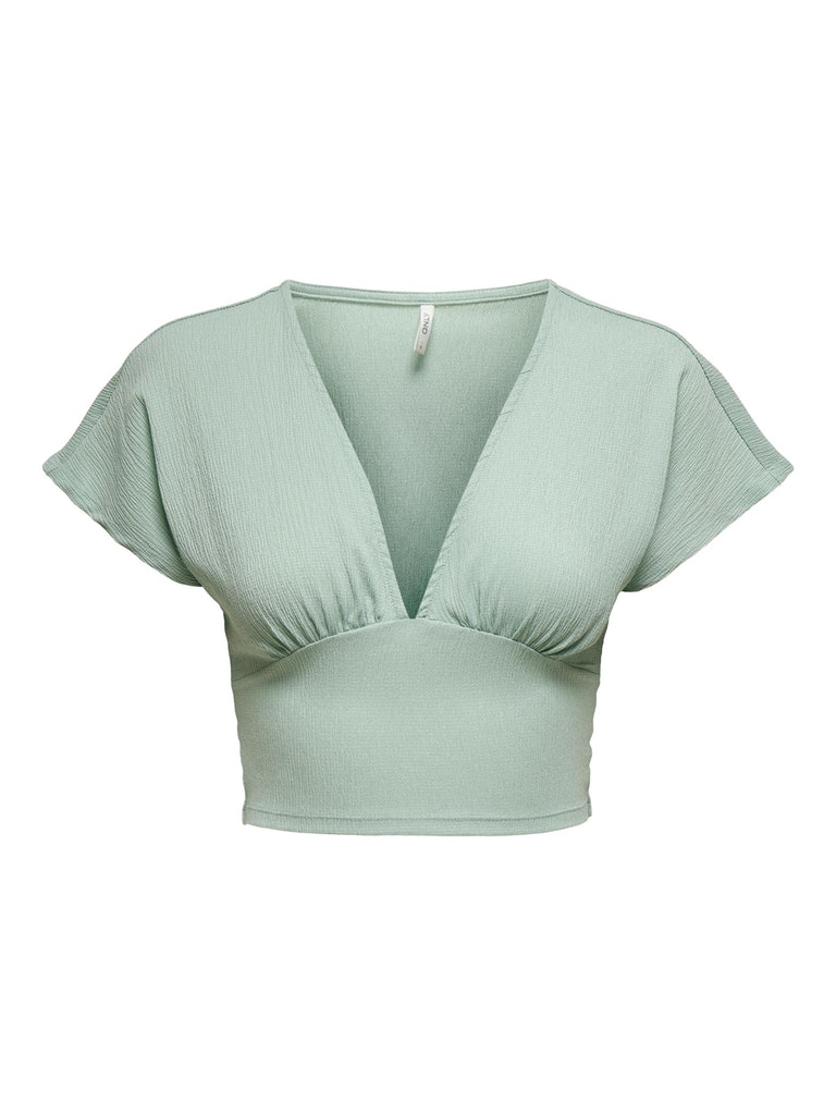 ONLMINA S/S CROPPED TOP JRS