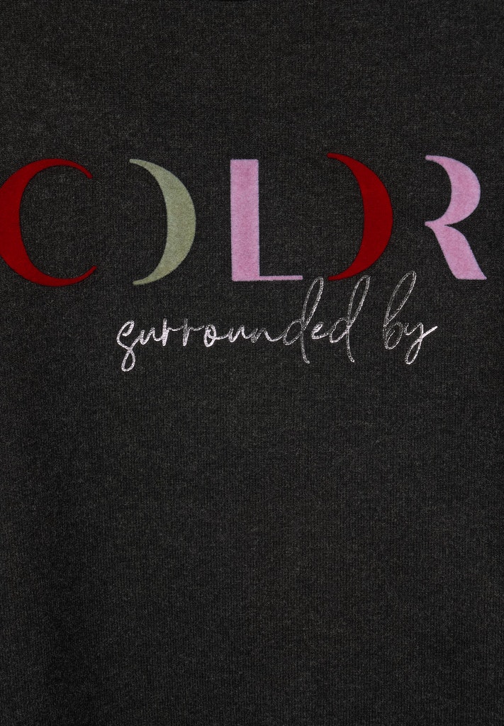 Shirt mit Wording Print