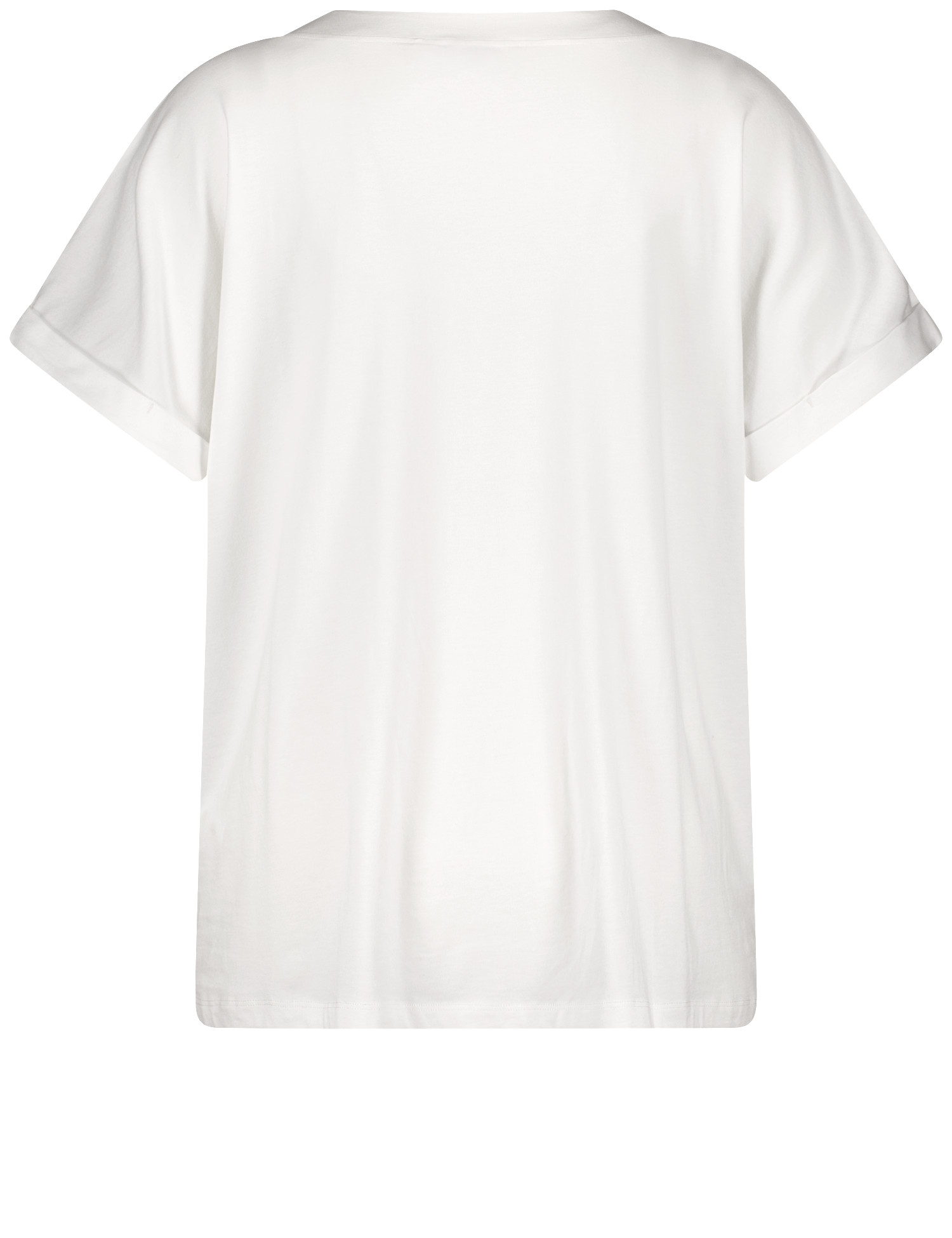 T-Shirt mit appliziertem Wording