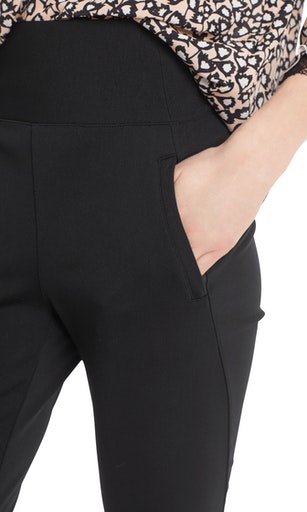 Stretchhose mit hohem Bund