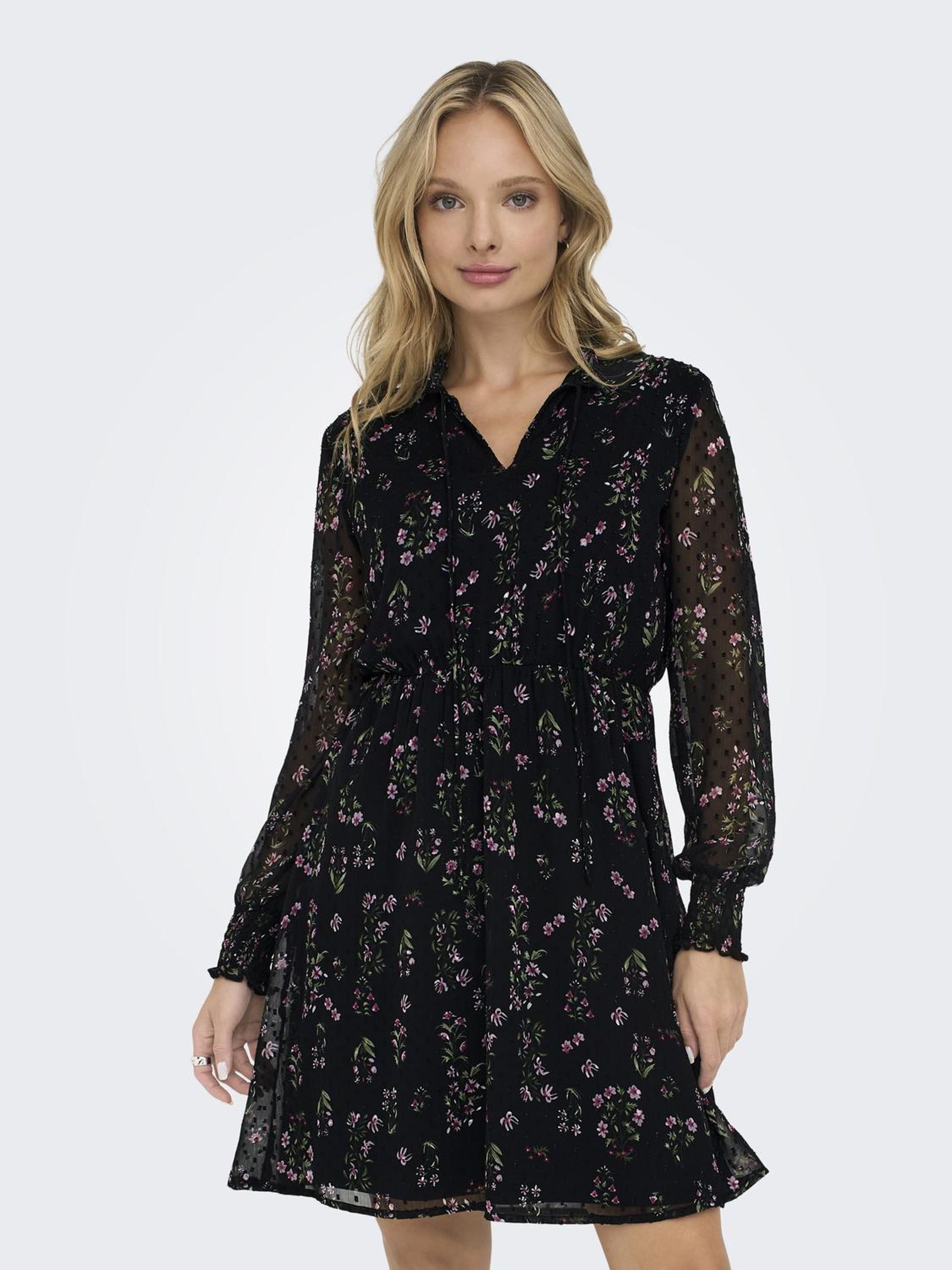 ONLTESSA ELIZA LS DRESS WVN