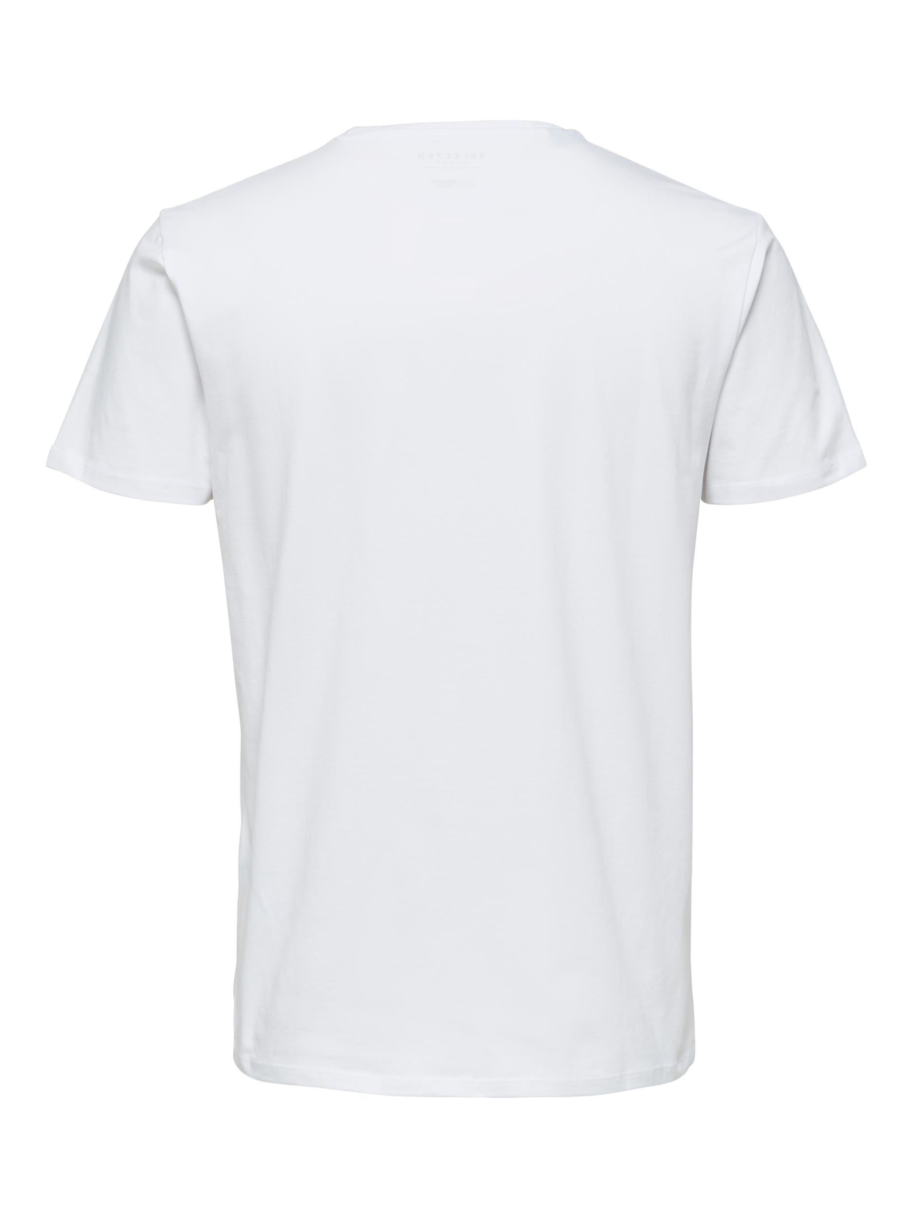 SLHNEWPIMA SS O-NECK TEE B NOOS
