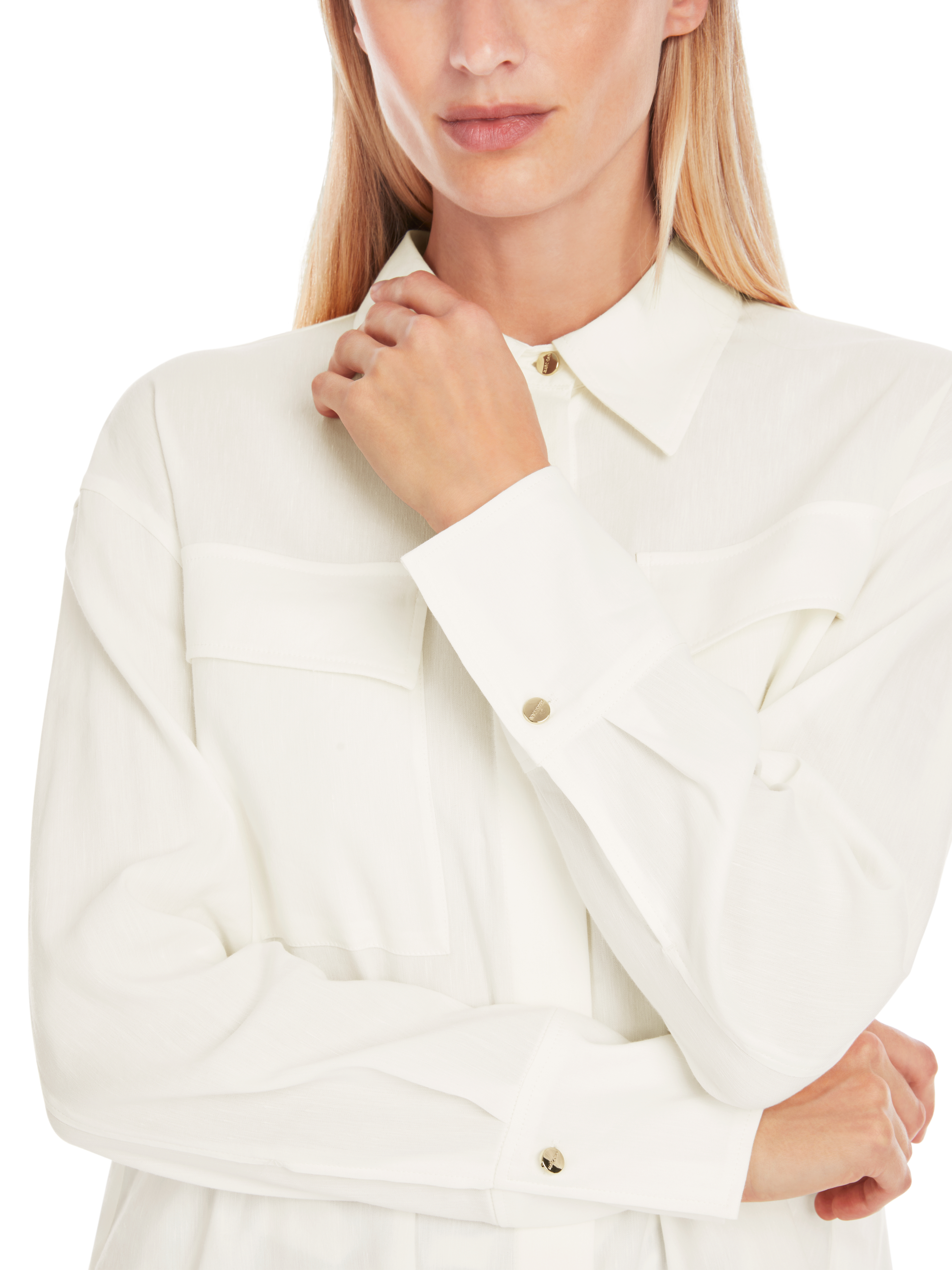 Oversized Hemdbluse im Utility Style