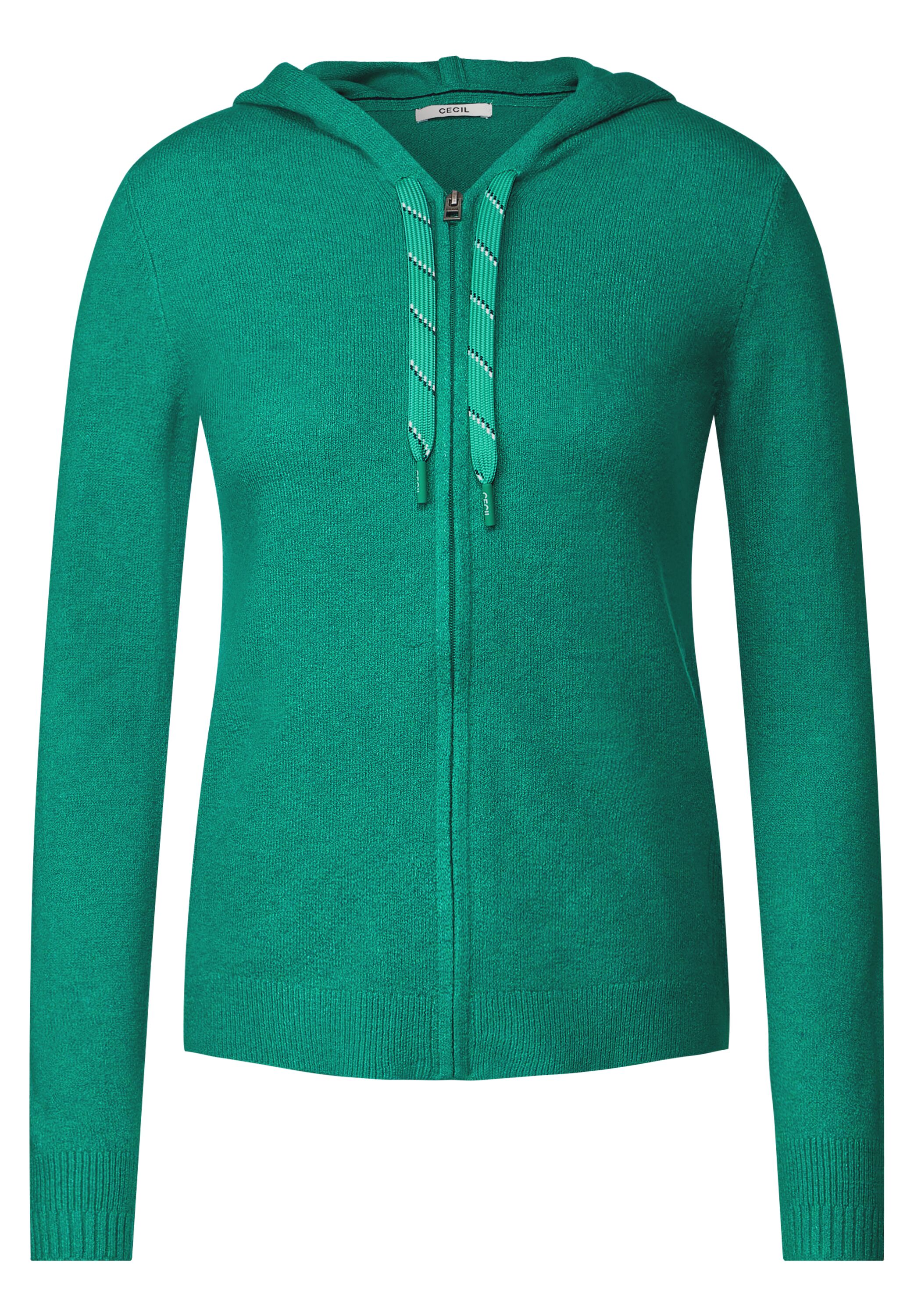 Cosy Strickjacke mit Zipper