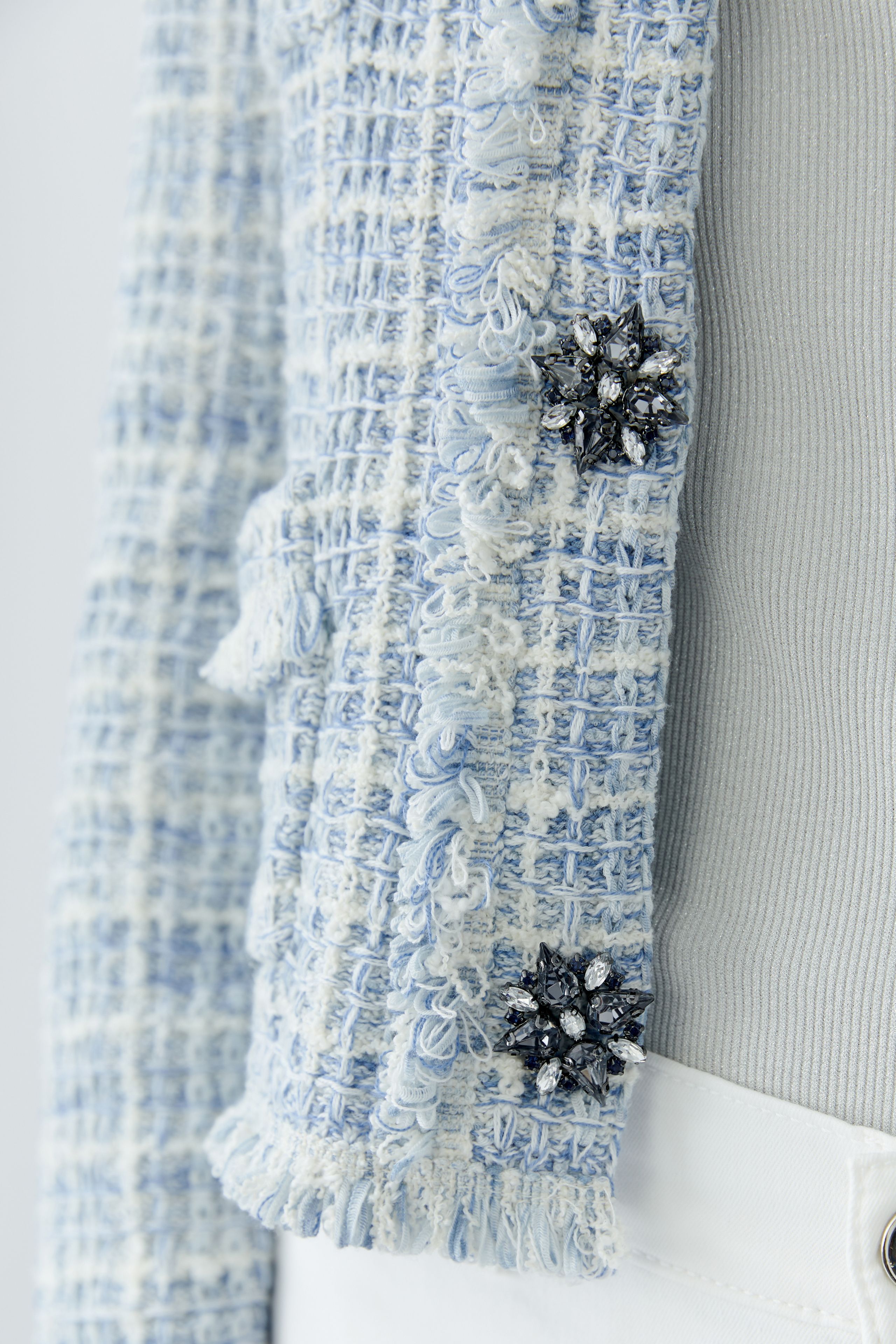 Strickjacke Baumwollmischung