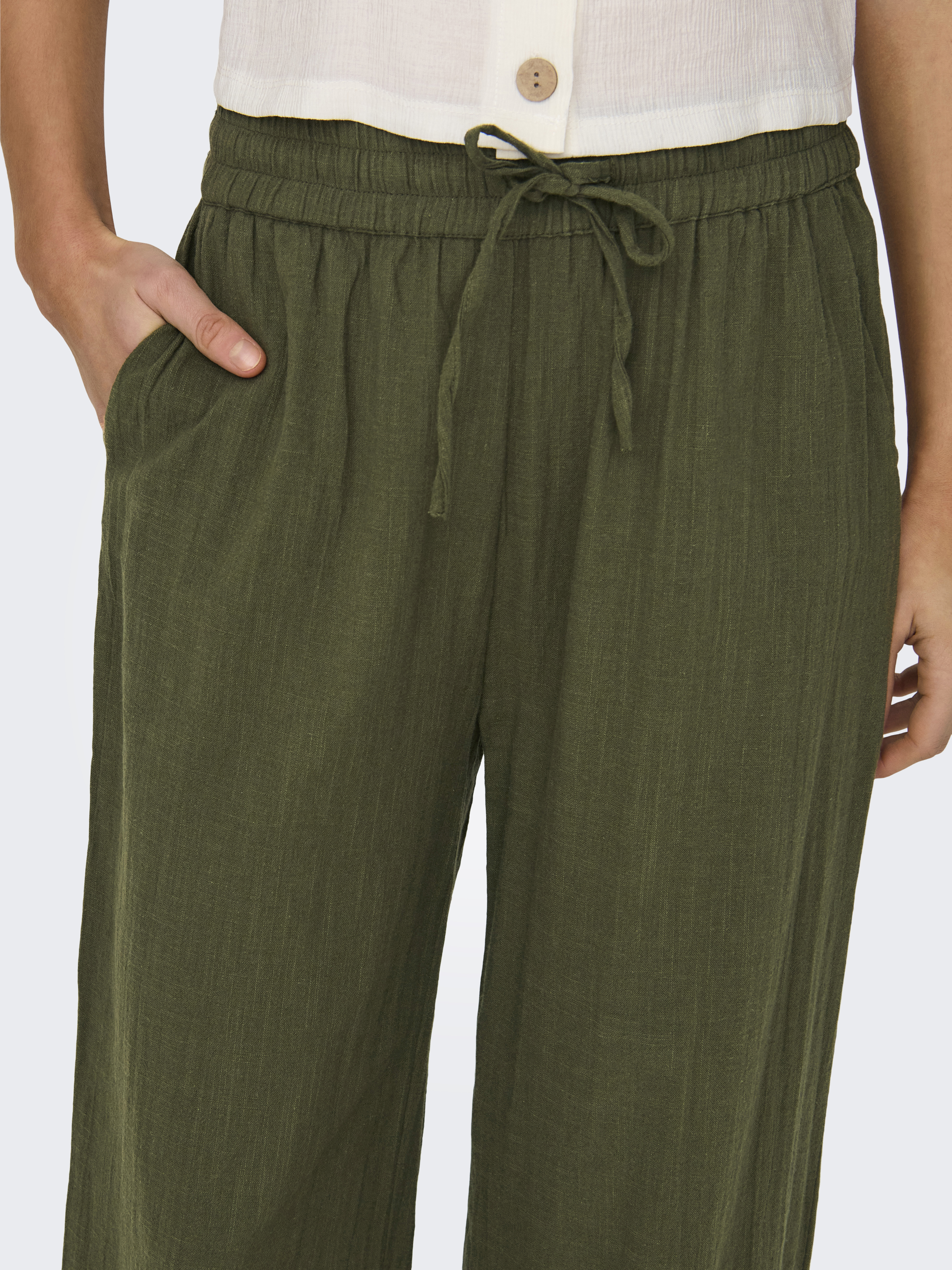 ONLTIZANA COTTON LOOSE PANTS WVN NOOS