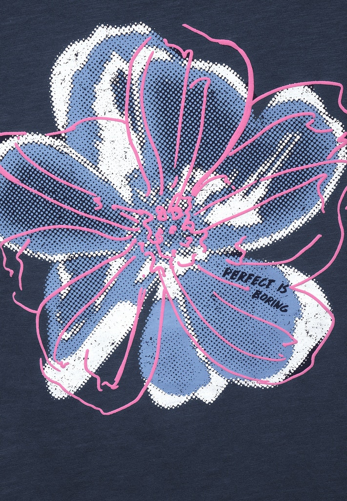 T-Shirt mit Blumenprint