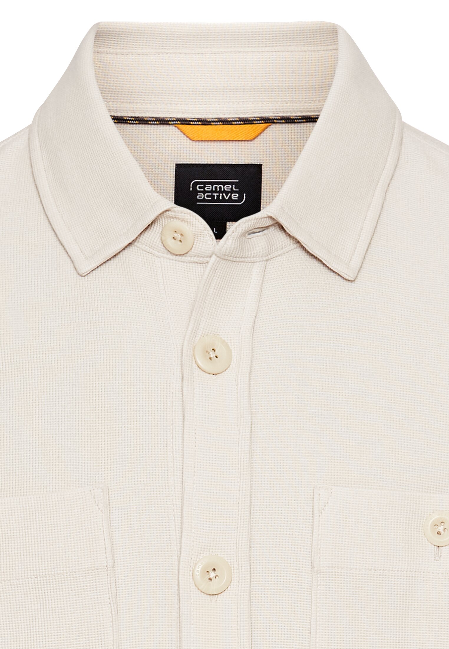 Overshirt aus reiner Baumwolle