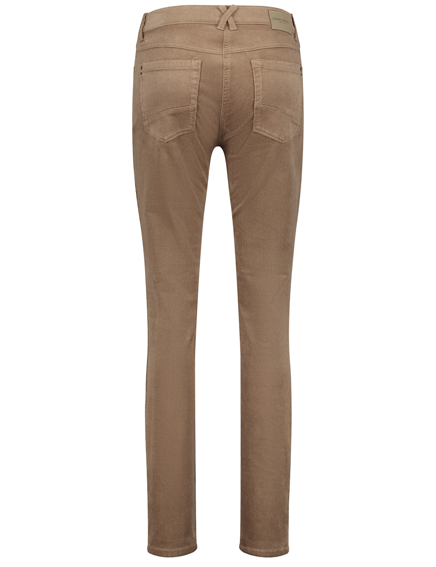 Slim Fit Hose aus feinem Cord