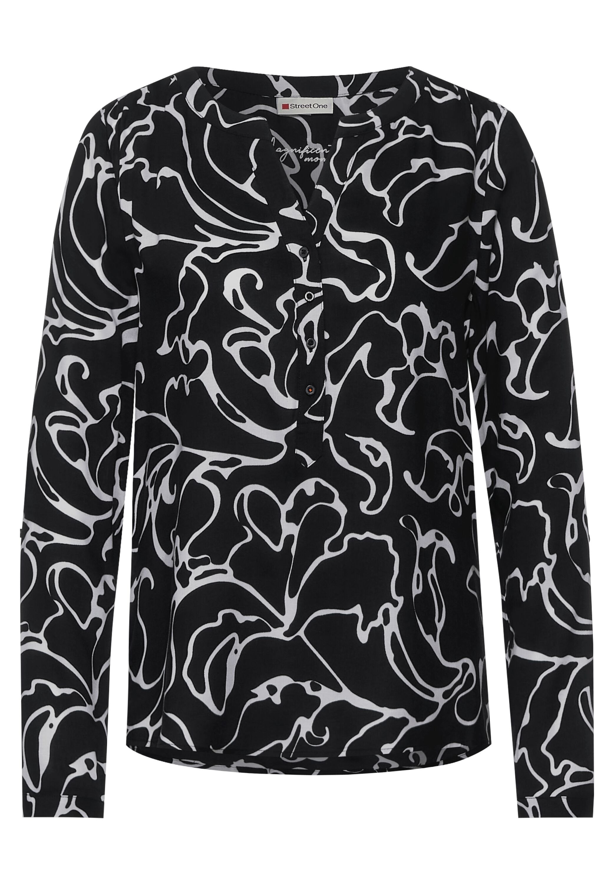 Bluse mit Muster