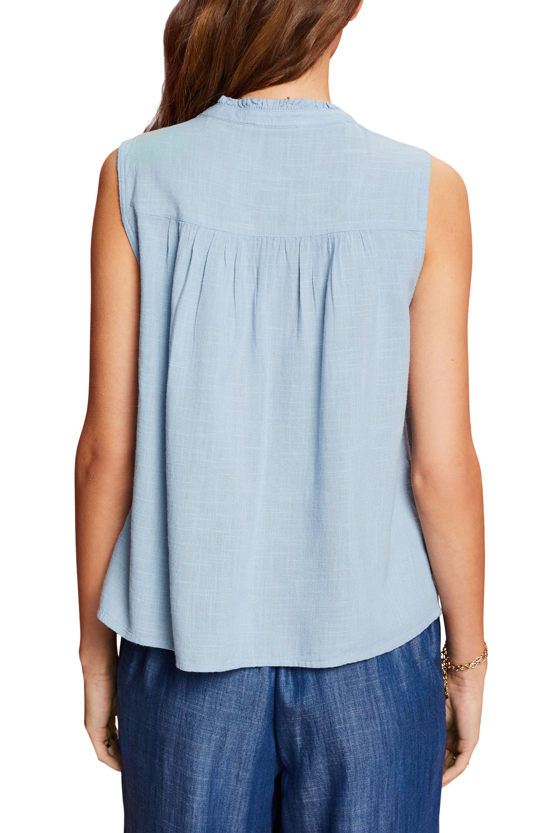 Ärmellose Bluse