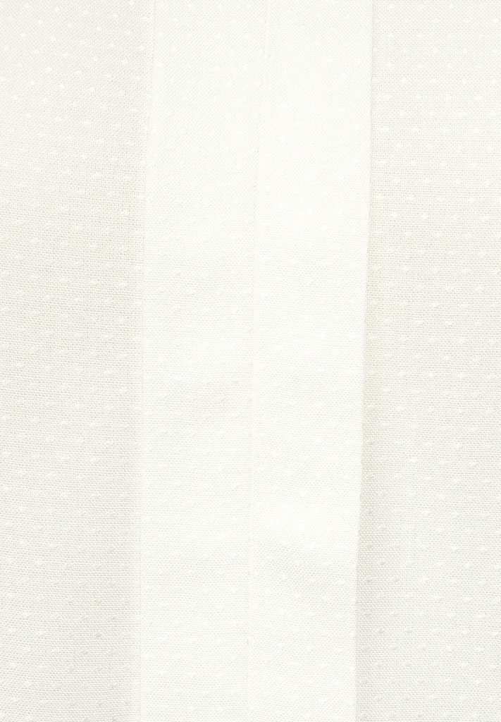 Dobby Bluse in Unifarbe