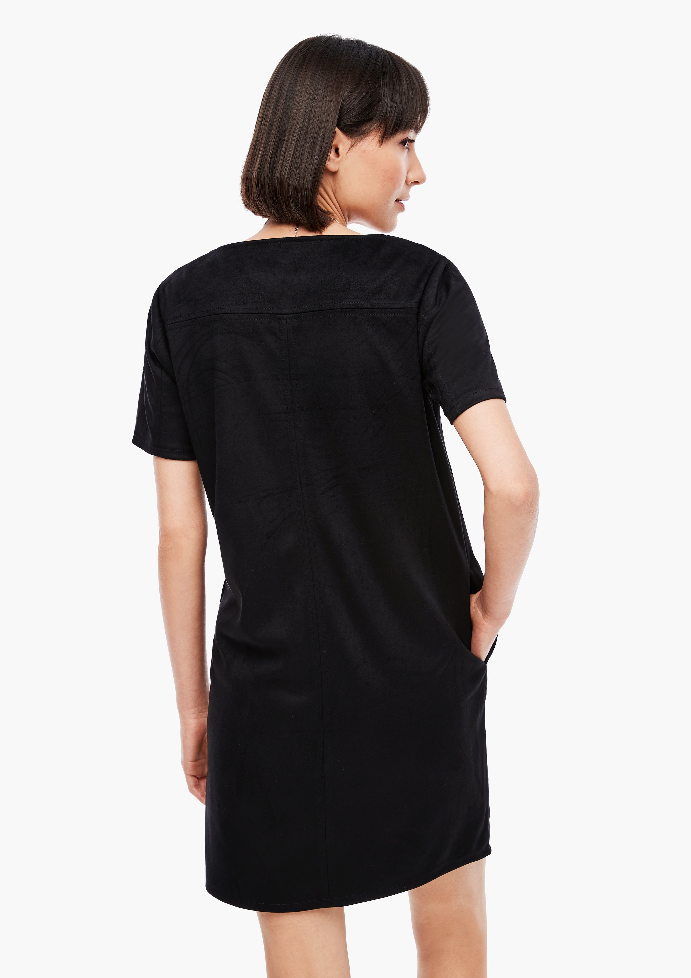 Velours-Kleid