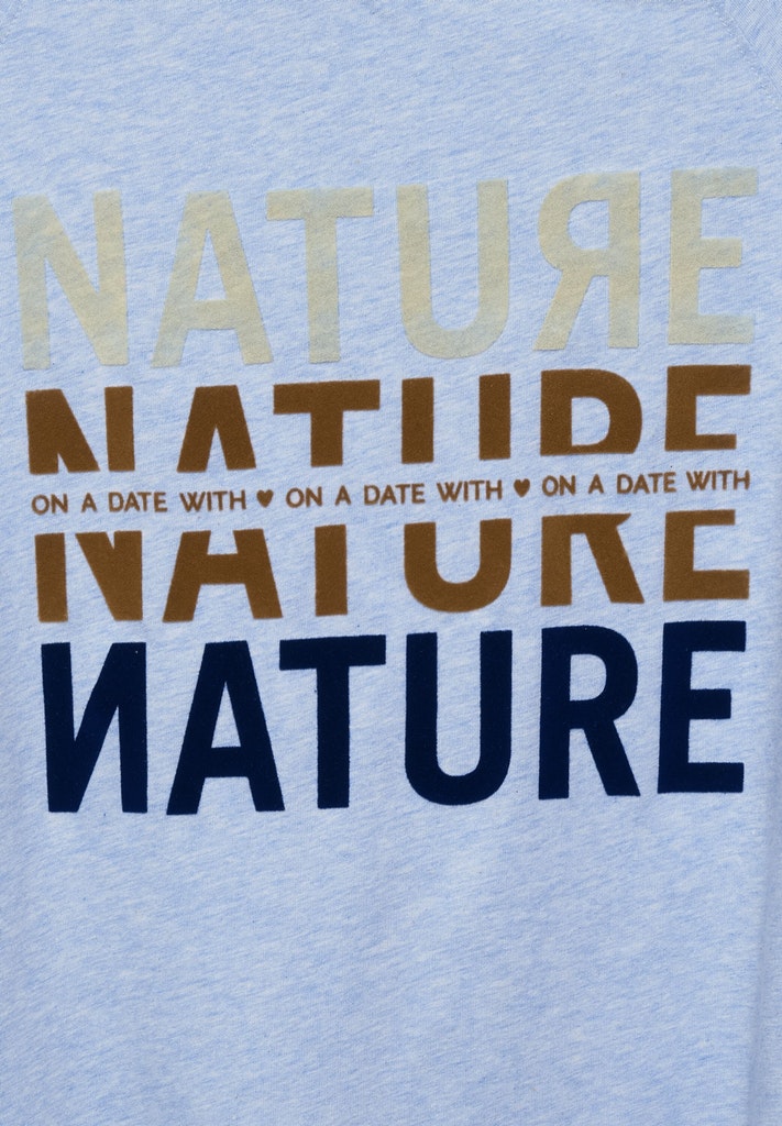 Raglan Shirt mit Fotoprint